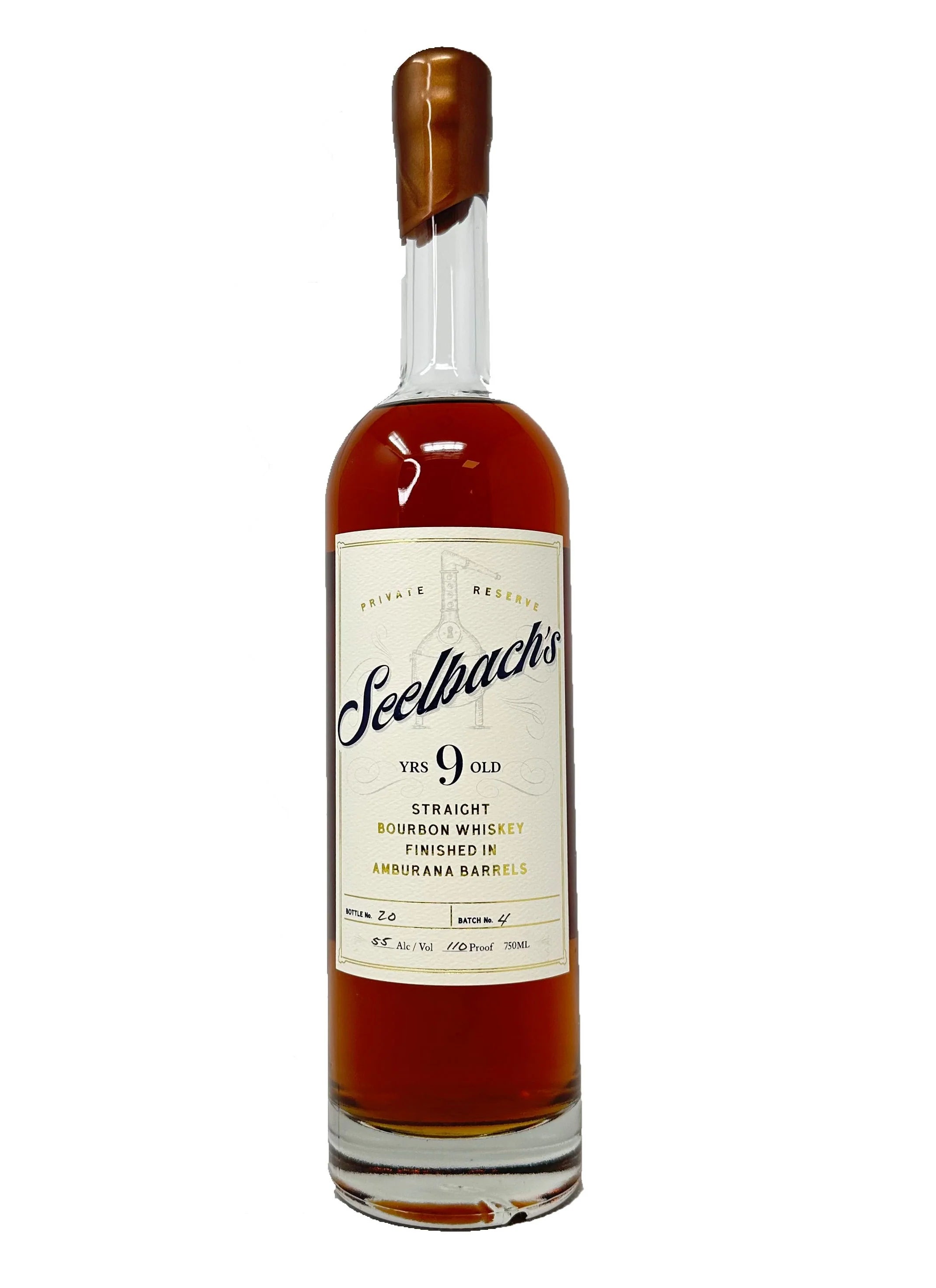 激レア James Macarthur's Balblair 34年 空瓶 Seelbach's Private Reserve Amburana Finished Bourbon Batch 004