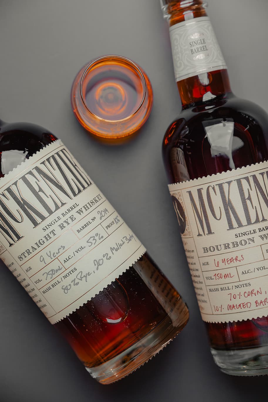 McKenzie Wheated Double Oaked Bourbon and 9-yr Rye – Seelbach's