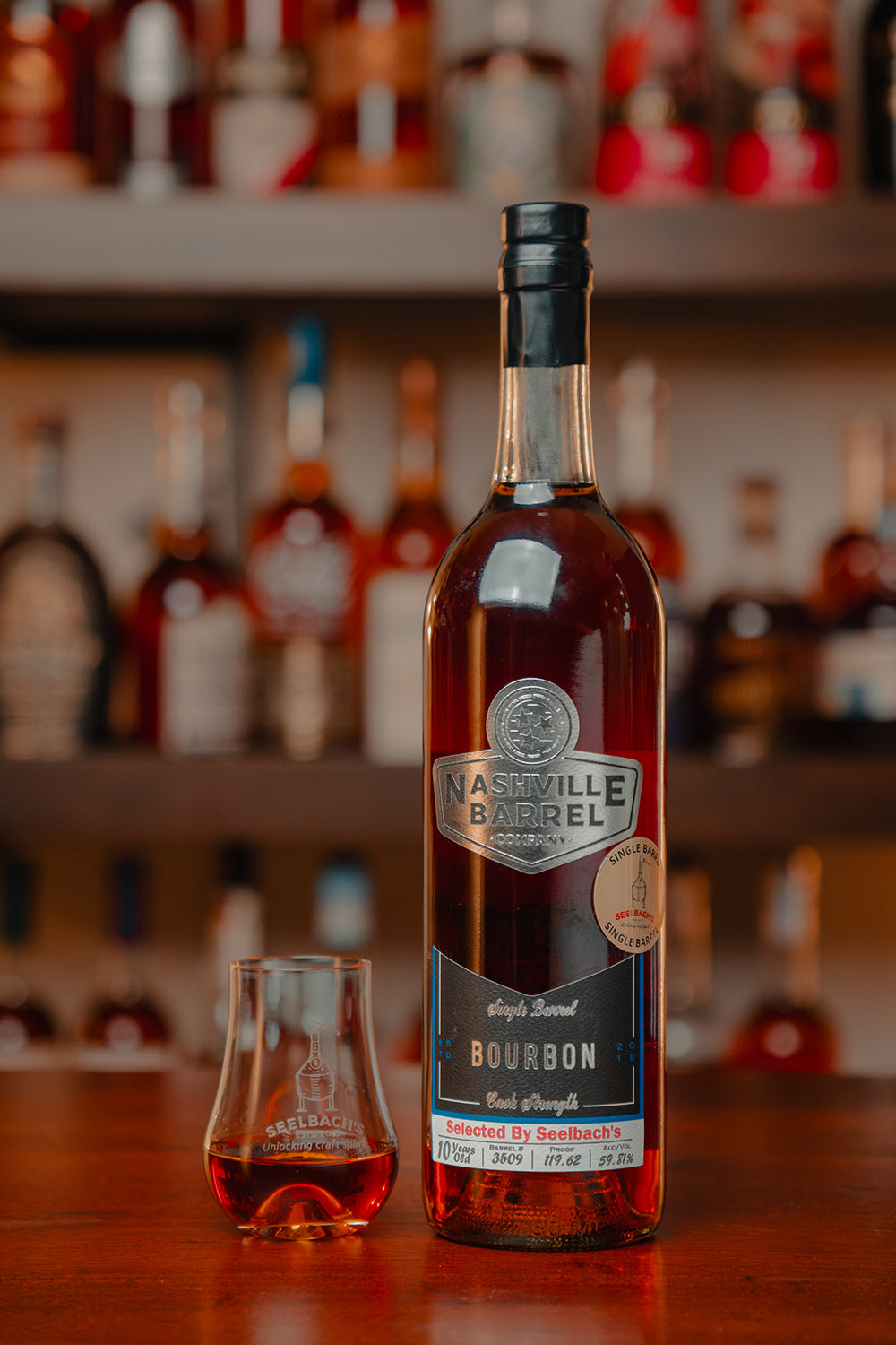 Nashville Barrel Co. 10-year Single Barrel Bourbon #3509 119.62