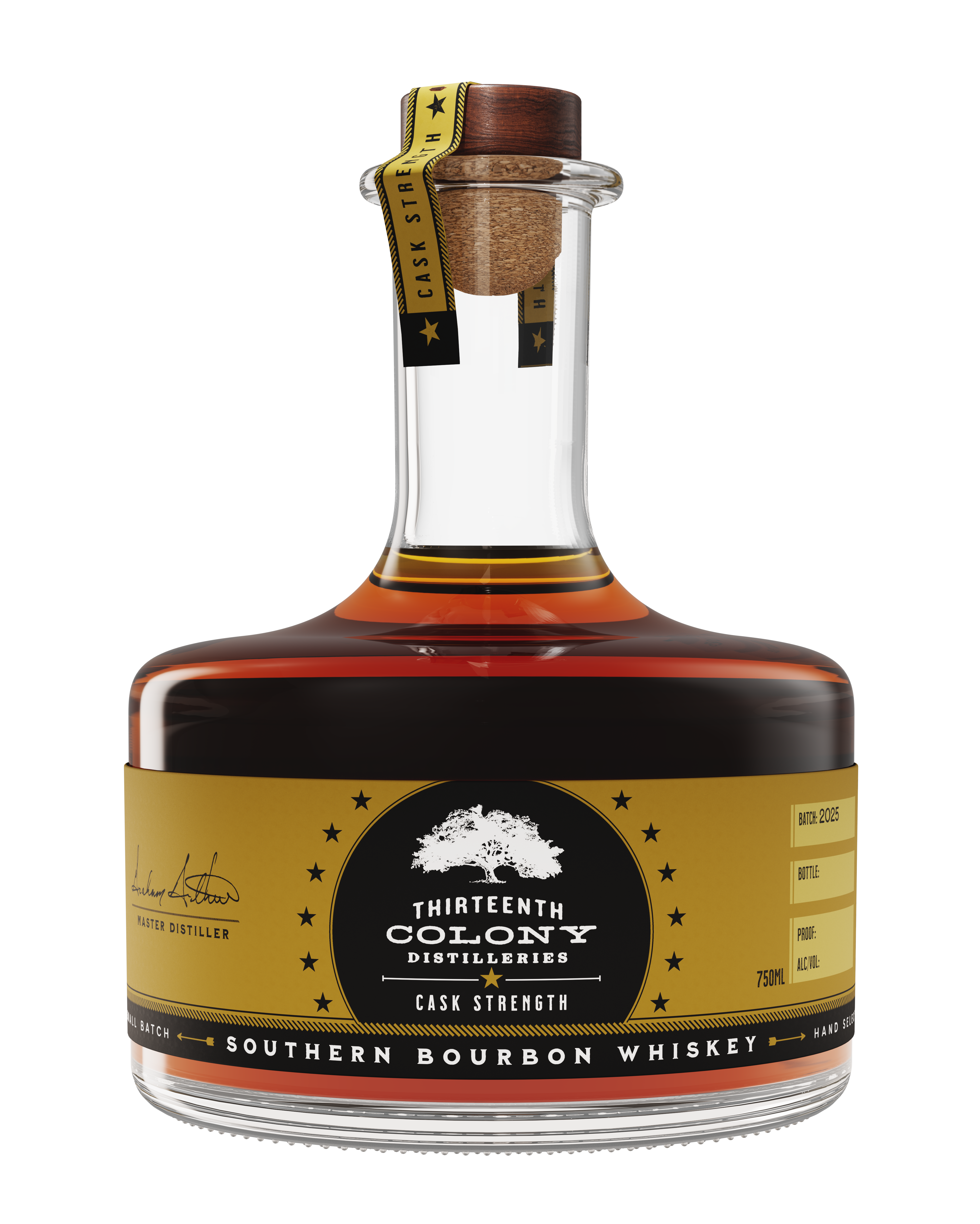 13th Colony 2025 Cask Strength Southern Bourbon (main) – Seelbach's