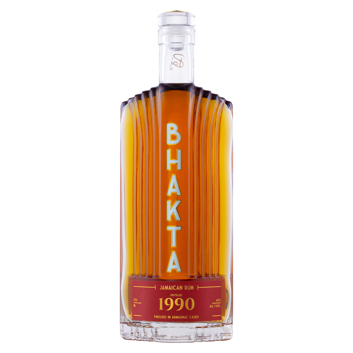 Bhakta Spirits 1990 Jamaican Rum 124 proof