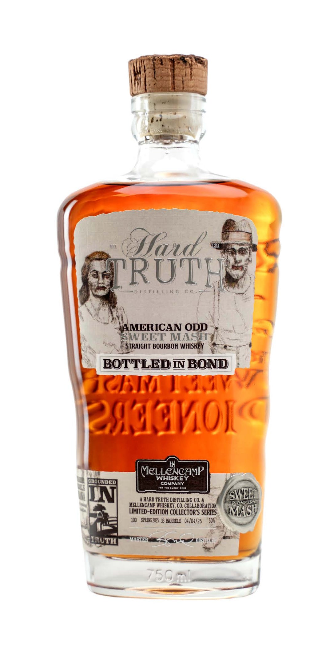 Hard Truth Distilling American Odd Straight Bourbon Whiskey