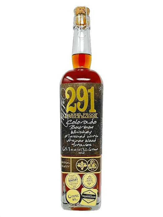291 Colorado Bourbon Whiskey Barrel Proof Single Barrel - Selected by Albuquerque Whiskey Society & Whiskey One
