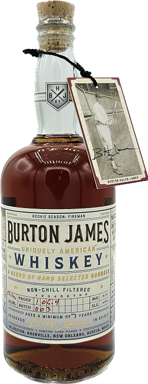 Burton James Uniquely American Whiskey Batch 03 - Rookie Season: Fireman