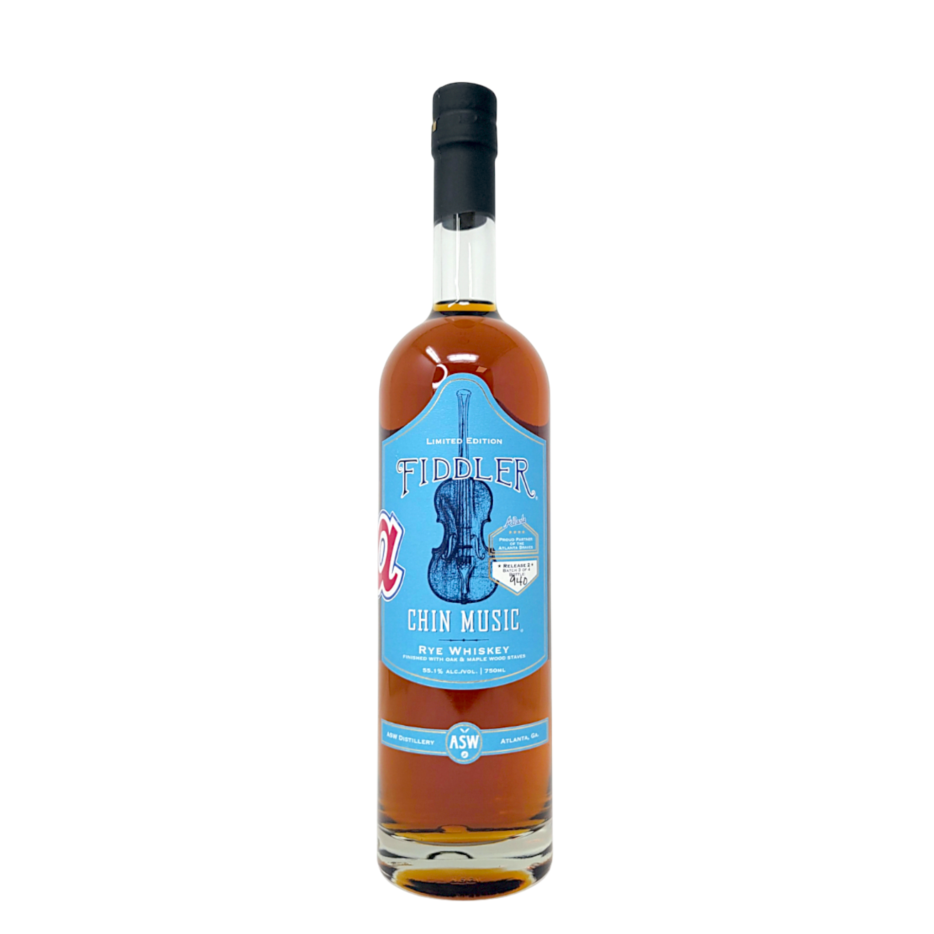 ASW Distillery Fiddler Chin Music Rye Whiskey – Seelbach's