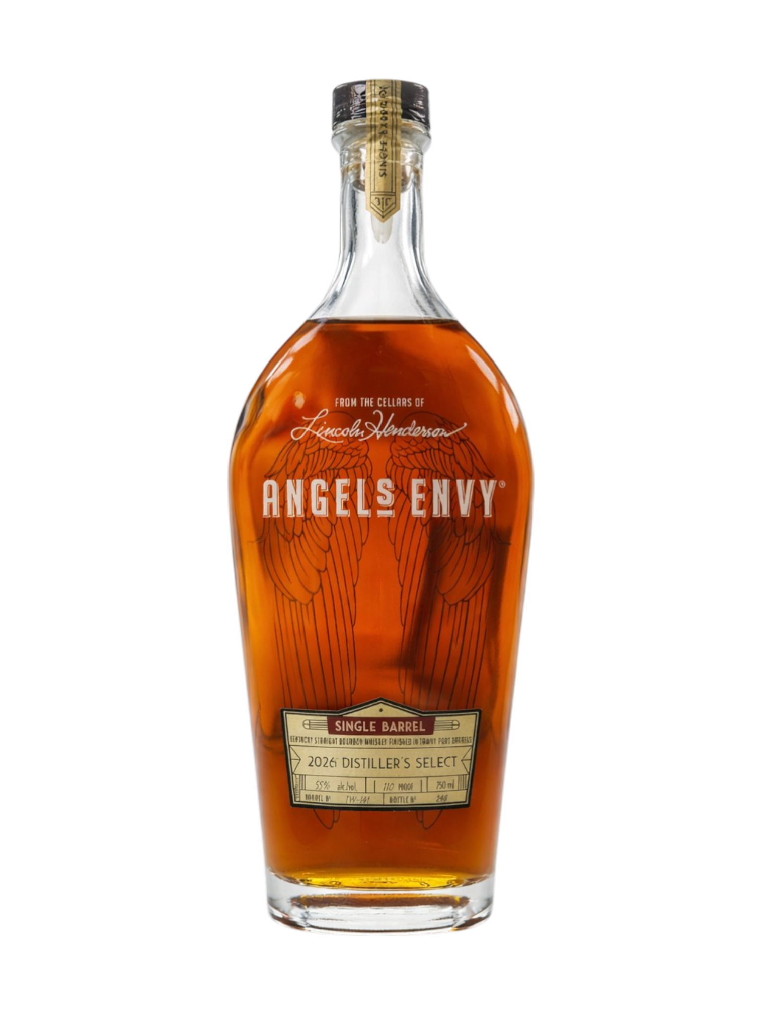 Angel's Envy Single Barrel Bourbon Finished in Tawny Port Barrels