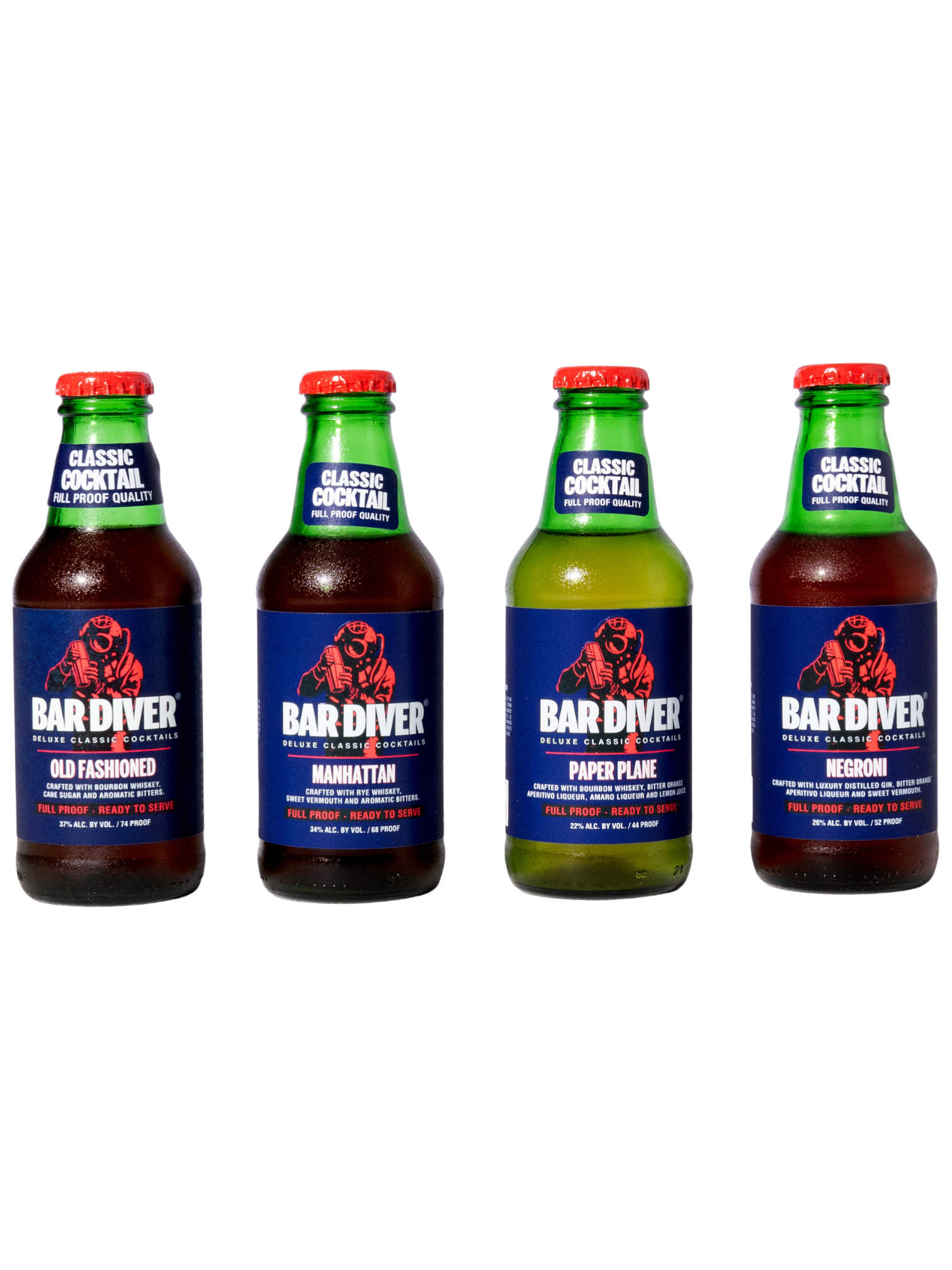 Bar Diver Deluxe Classic Cocktails Variety Pack – Seelbach's