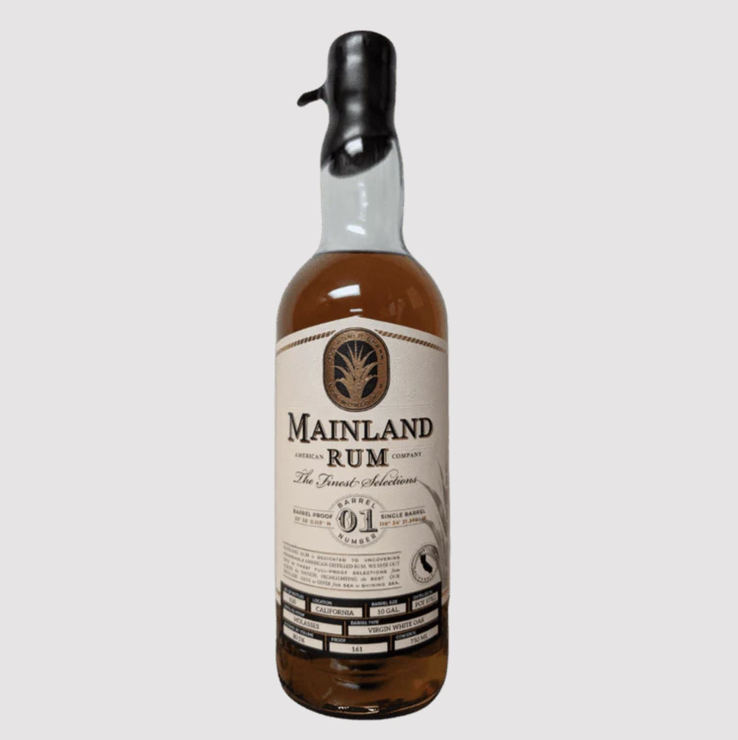 Mainland Rum California 'Barrel Number 01'