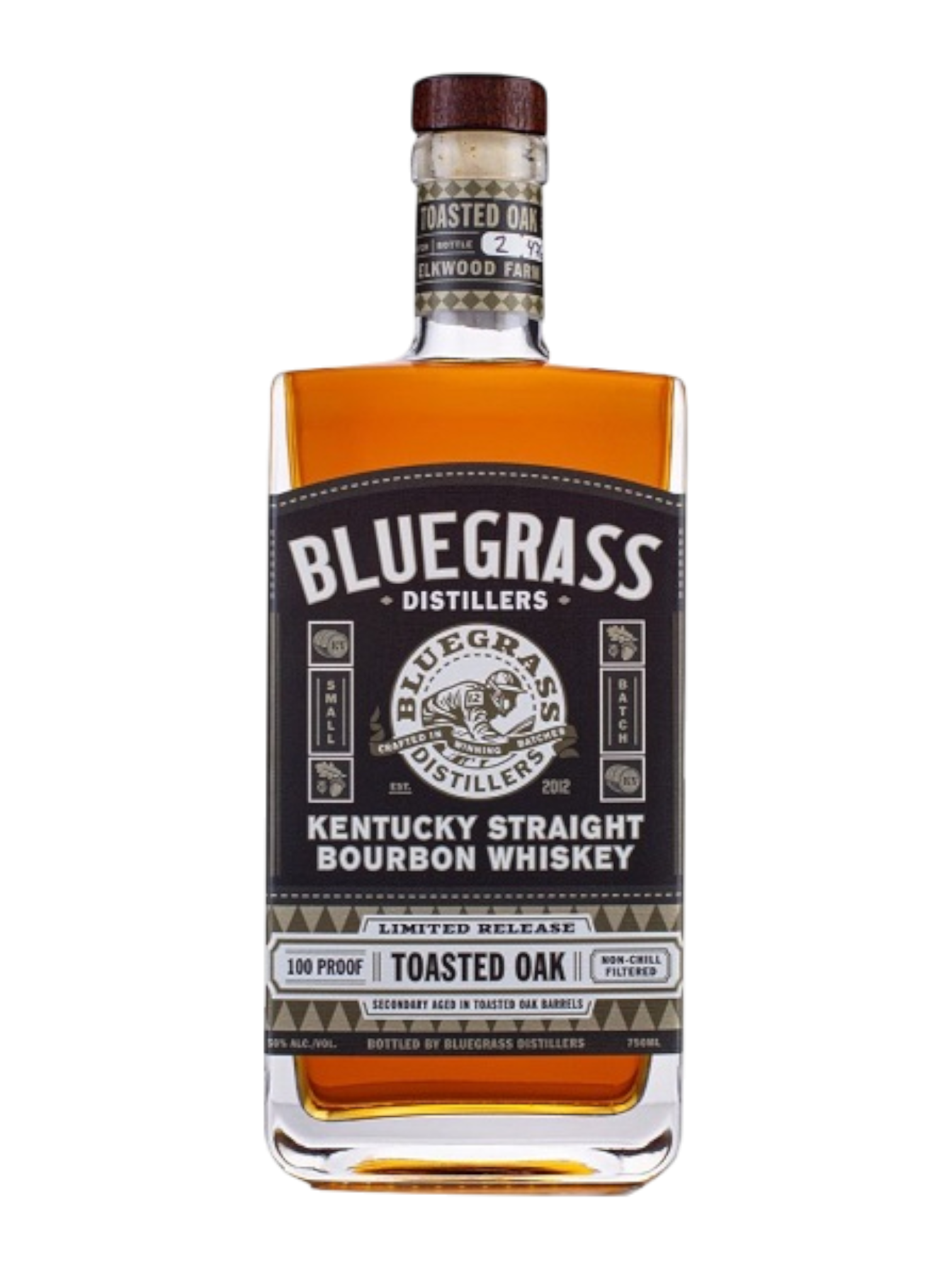 Bluegrass Toasted Oak Small Batch Kentucky Straight Bourbon Whiskey