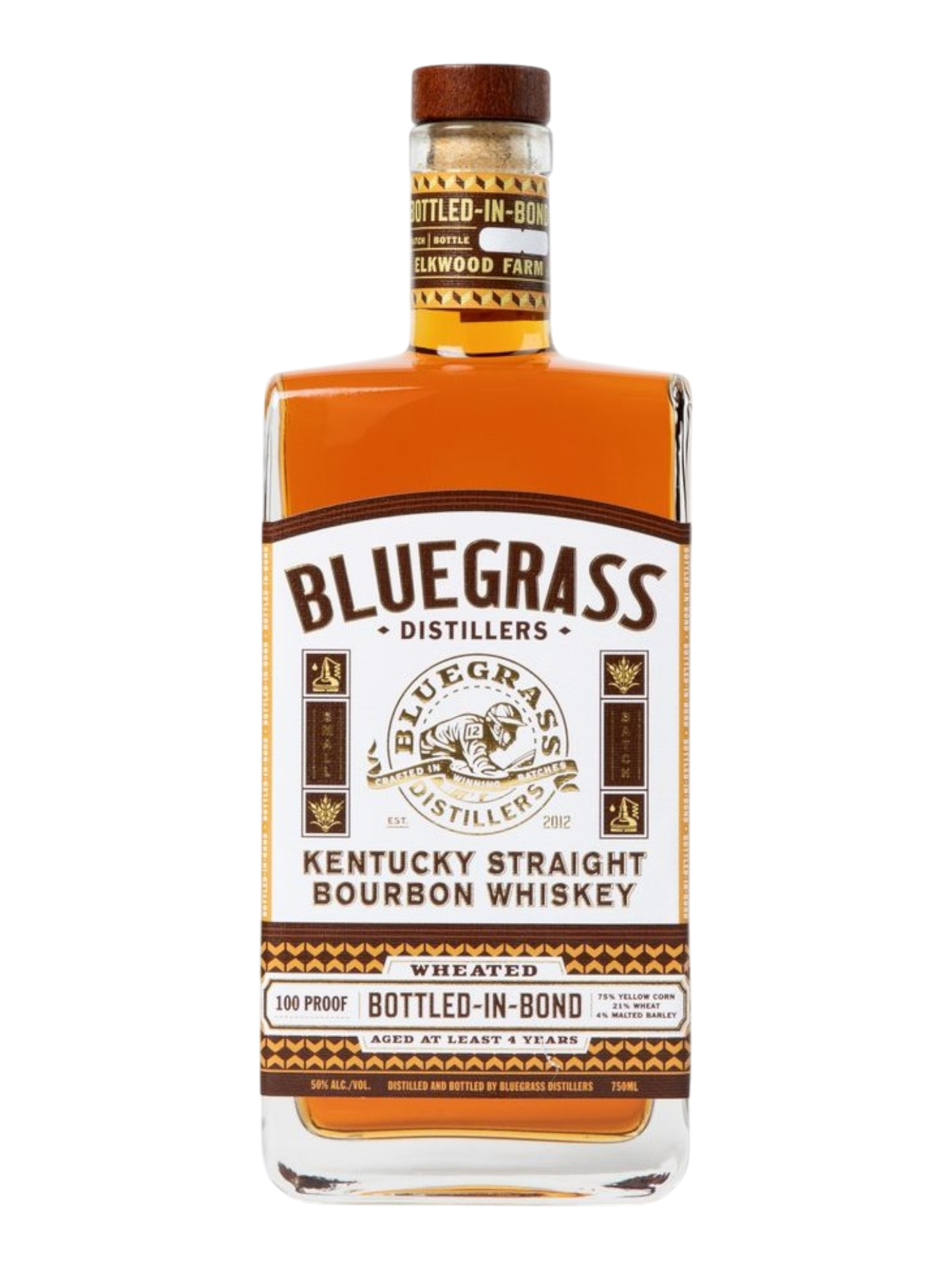 Bluegrass Wheated Bottled-in-Bond Kentucky Straight Bourbon Whiskey