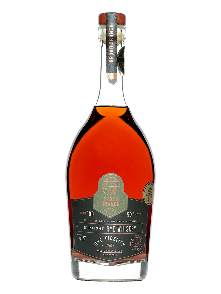 Broad Branch Distillery "Rye Fidelity" Straight Rye Whiskey