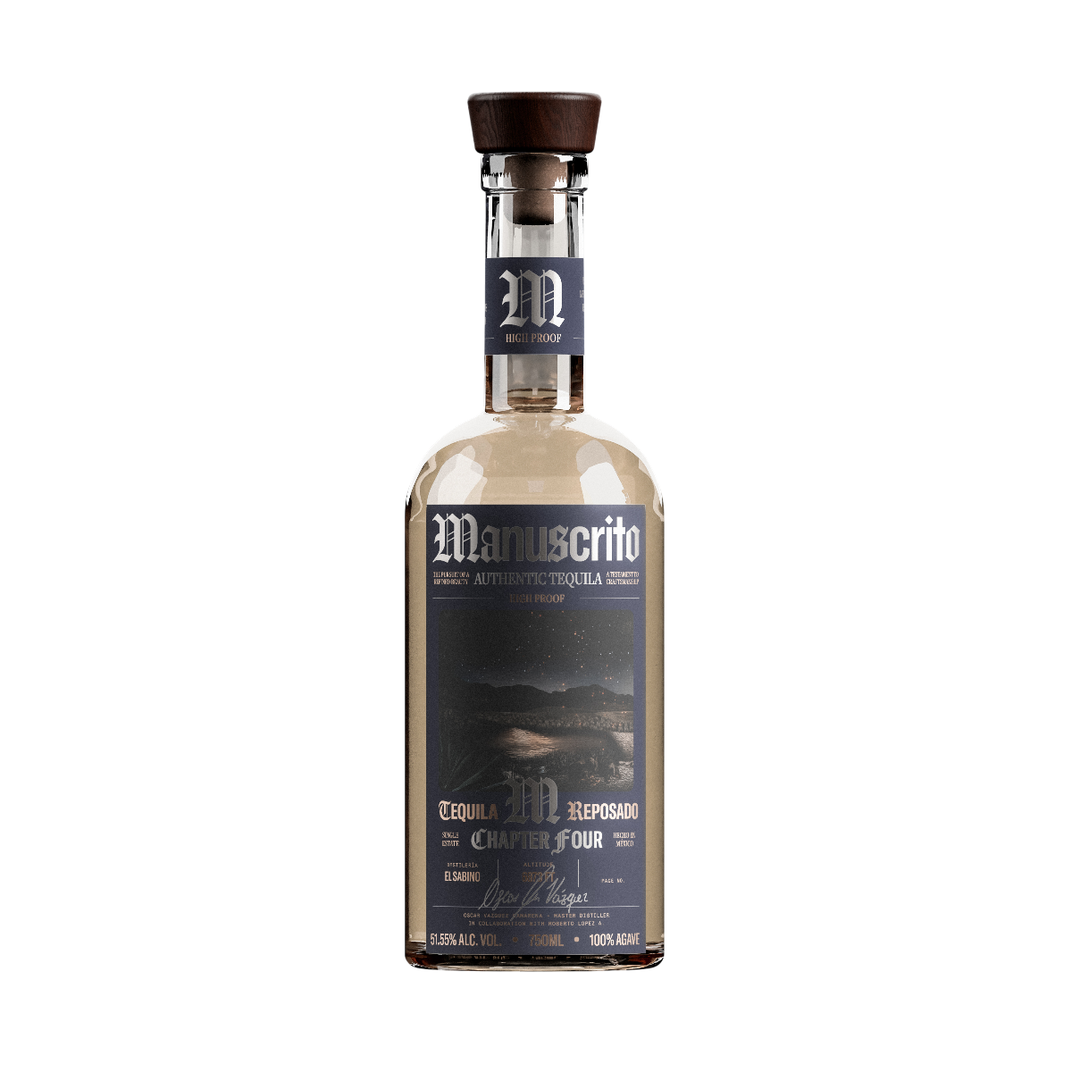 Manuscrito Tequila Reposado High Proof – Seelbach's