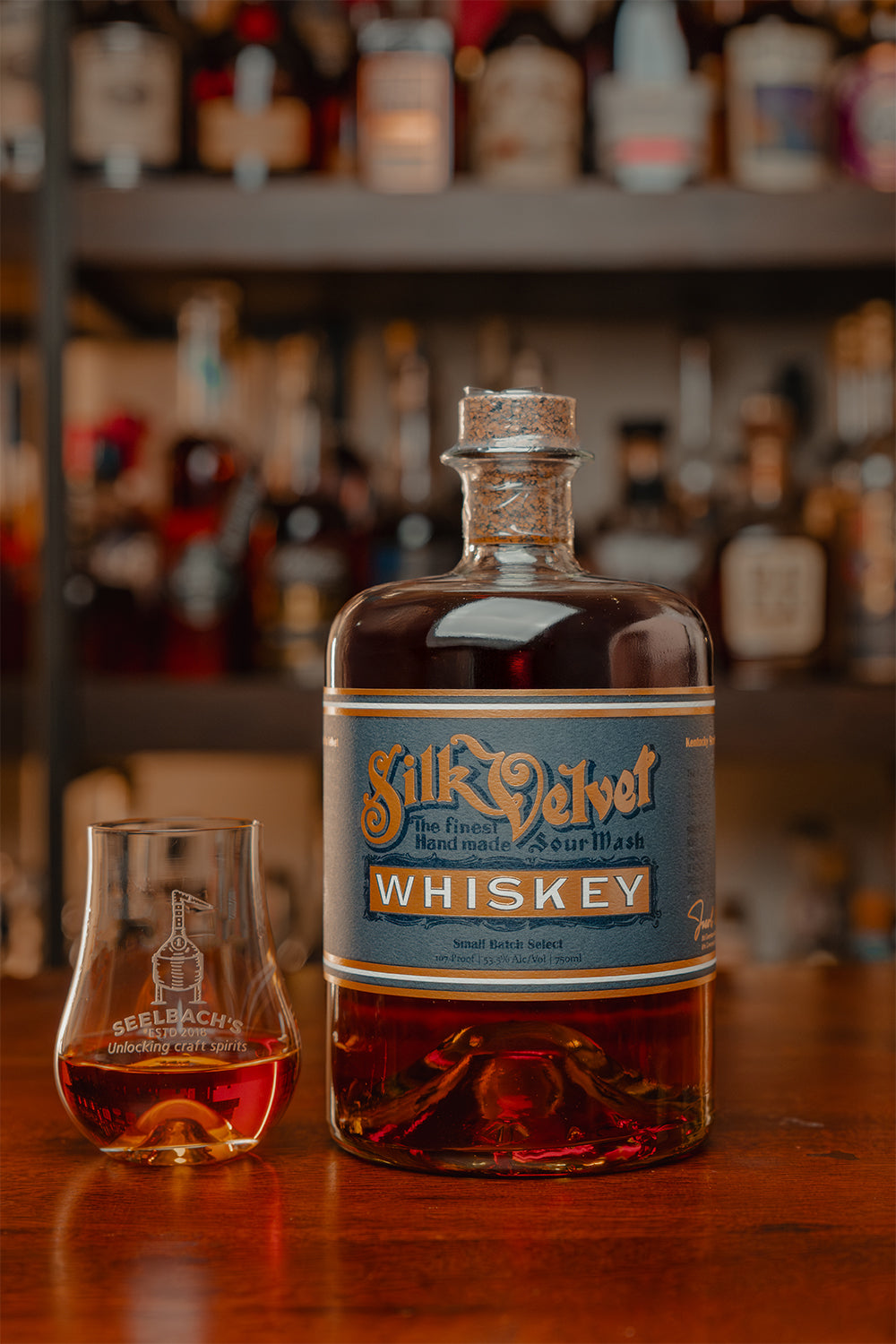 Silk Velvet Whiskey Small Batch Select Bourbon – Seelbach's