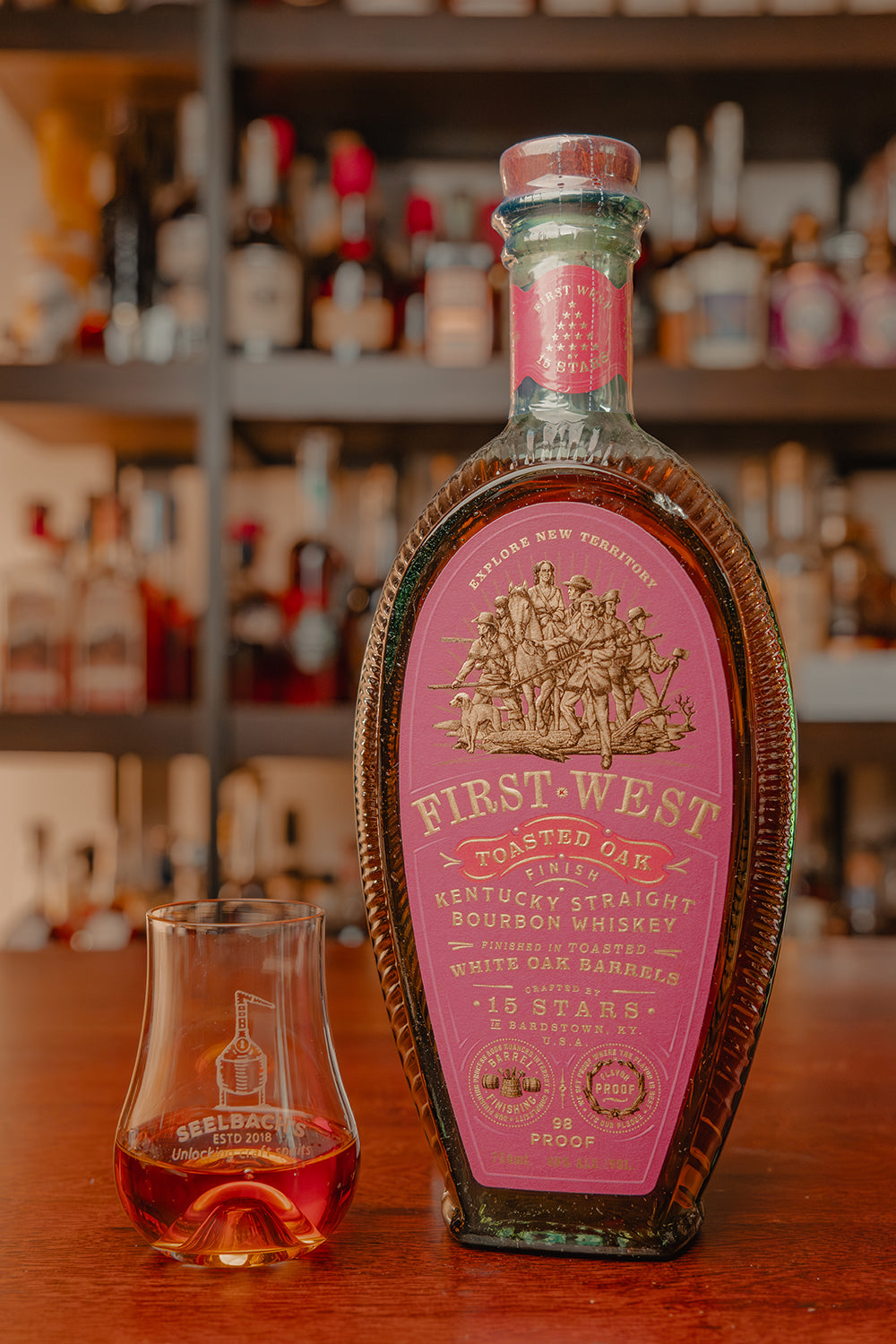 First West Toasted Oak Bourbon Whiskey – Seelbach's