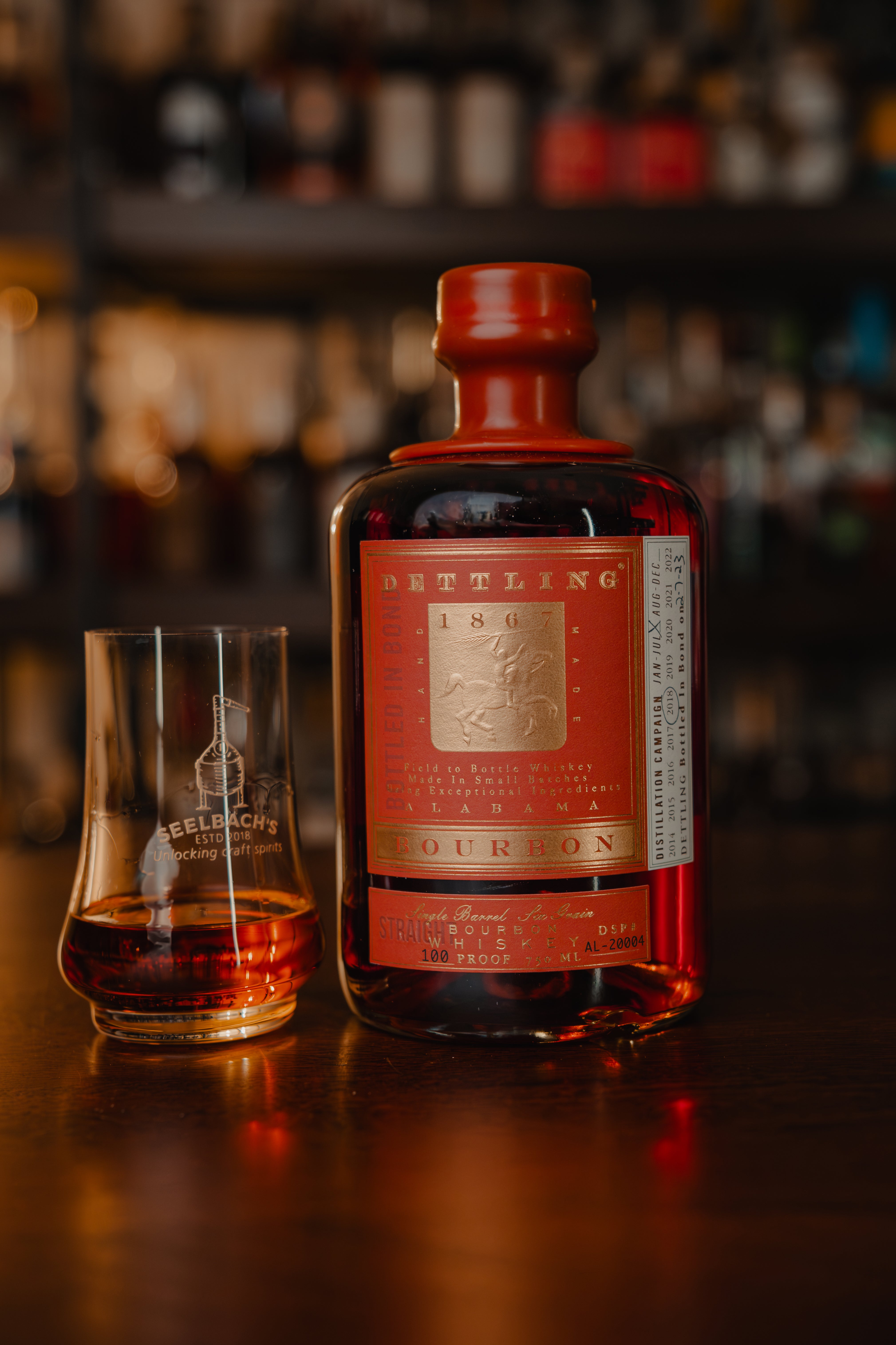 Dettling 1867 Bottle-In-Bond Straight Bourbon Whiskey – Seelbach's