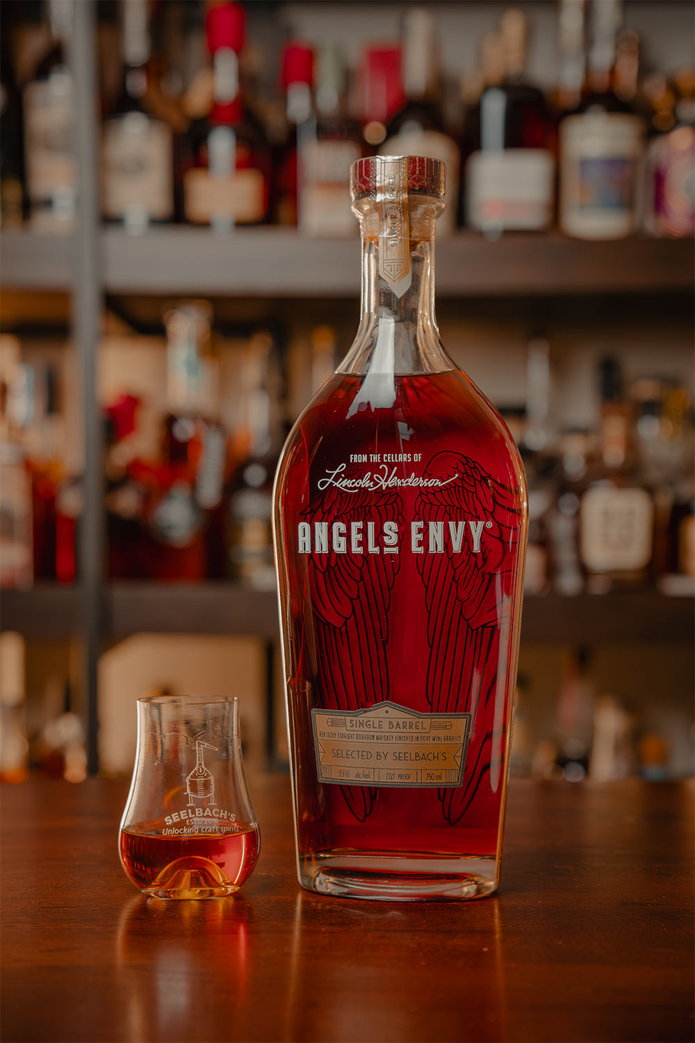 Angels Envy Single Barrel Bourbon Finished in Port Wine Barrels