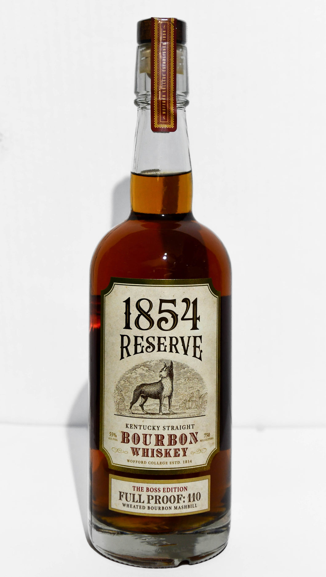 1854 Reserve Bourbon Whiskey The Boss Edition