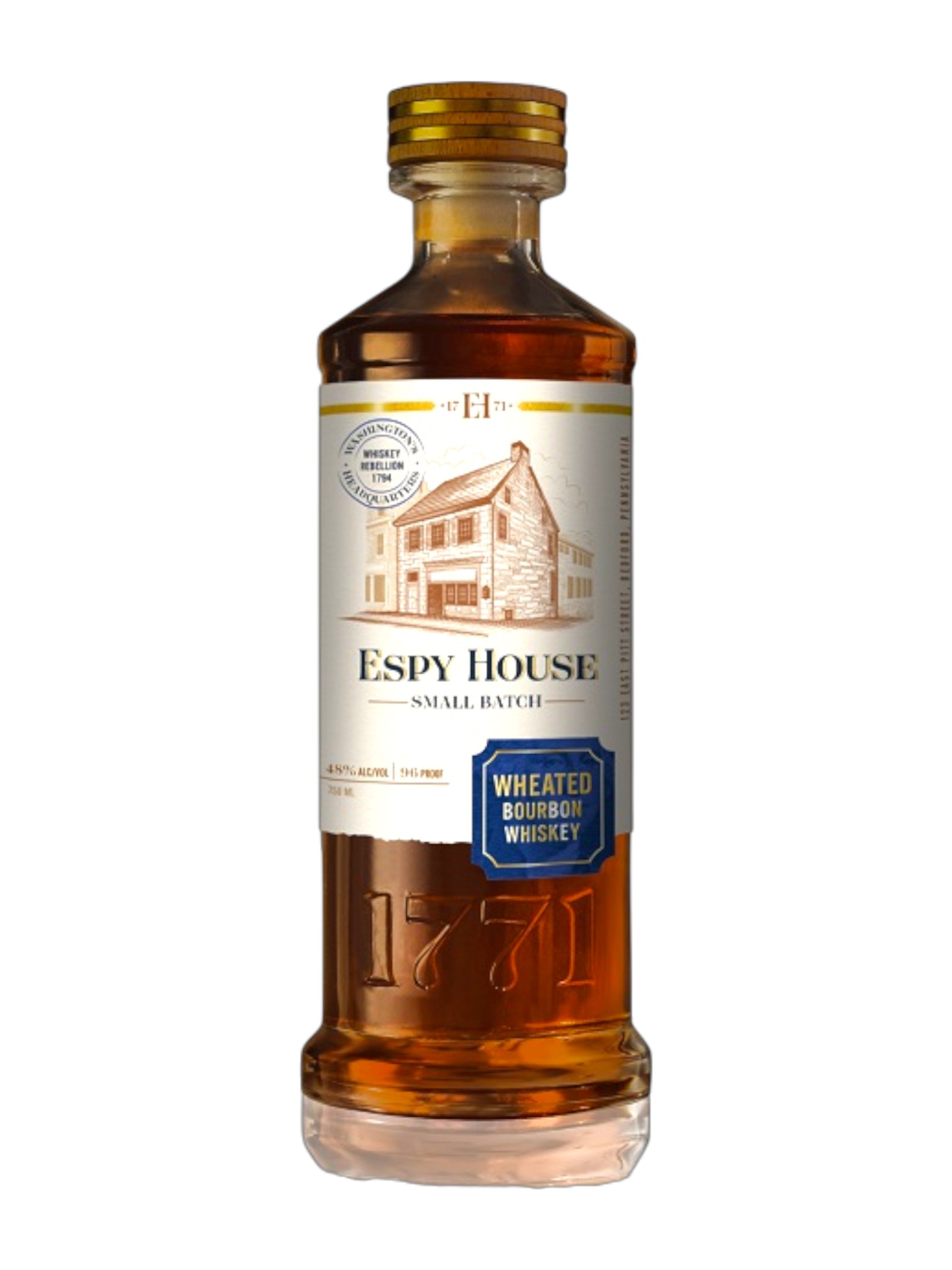 Espy House Small Batch Wheated Bourbon bottle