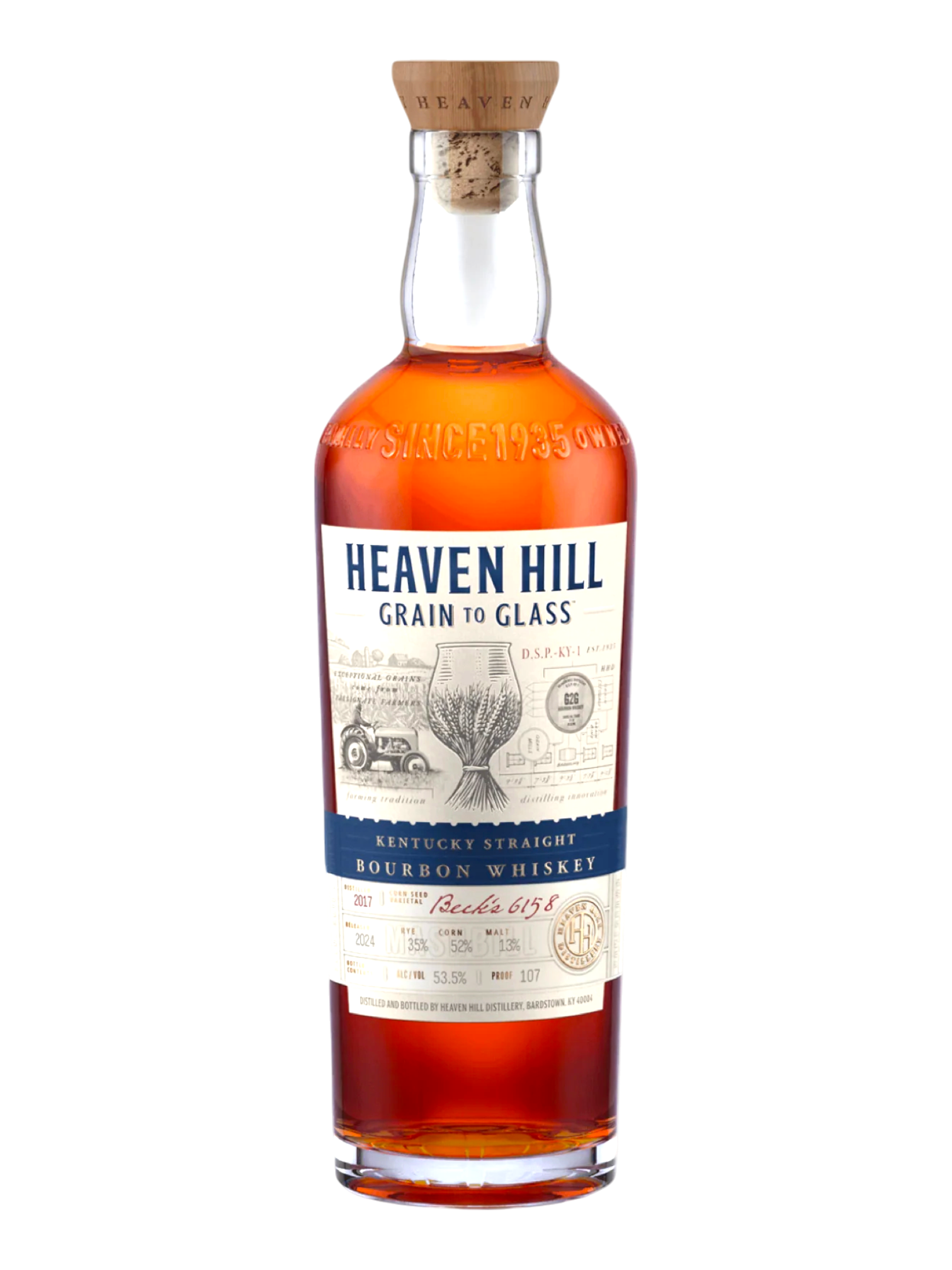 Heaven Hill Grain to Glass Straight Bourbon Whiskey – Seelbach's
