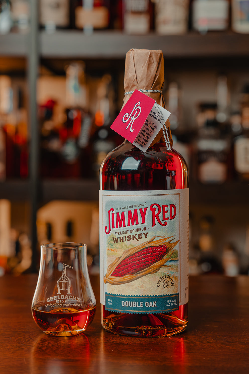 High Wire Jimmy Red Double Oaked Bourbon – Seelbach's