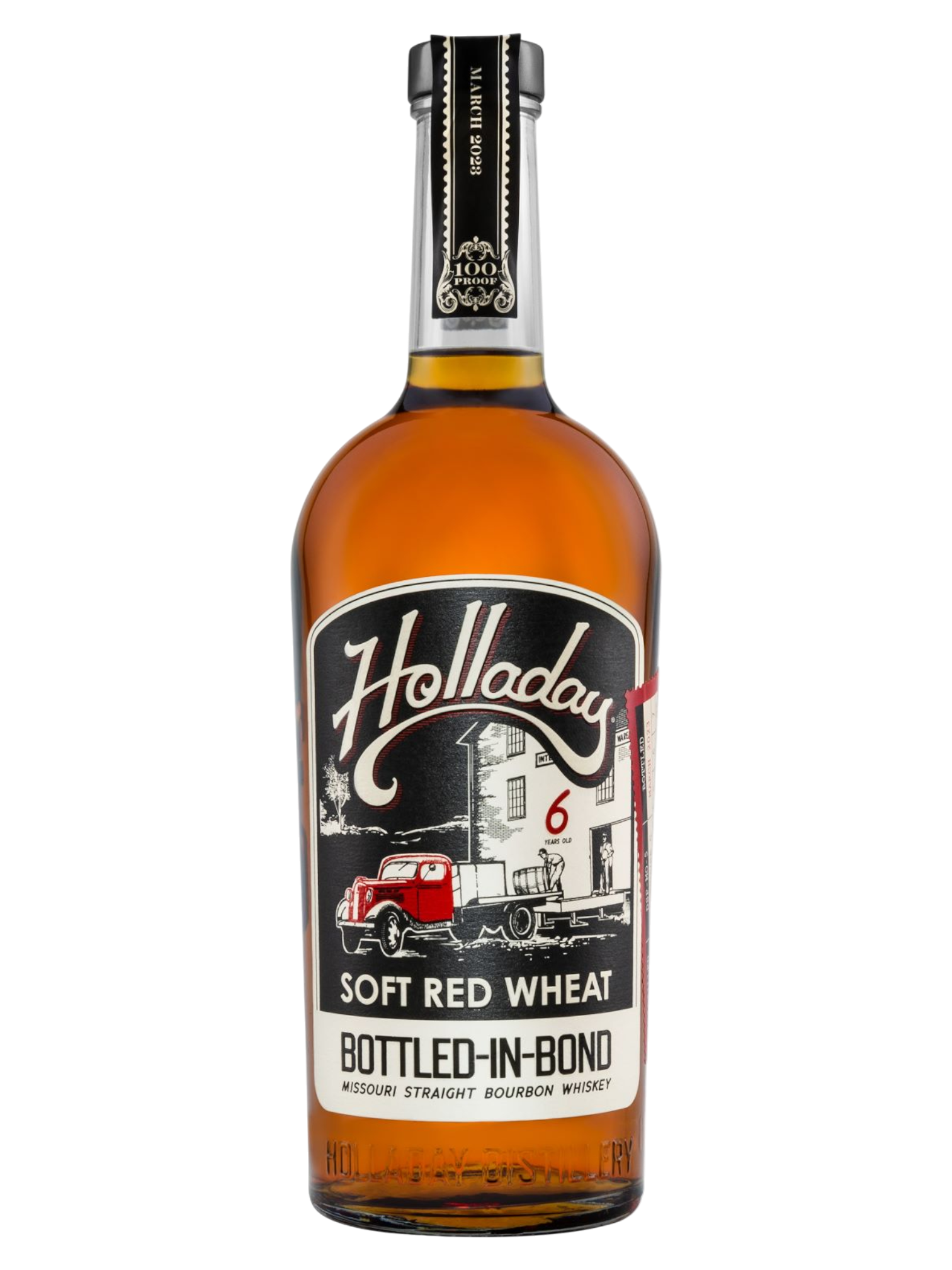 Holladay Soft Red Wheat Bottled In Bond 6 Year Old Straight