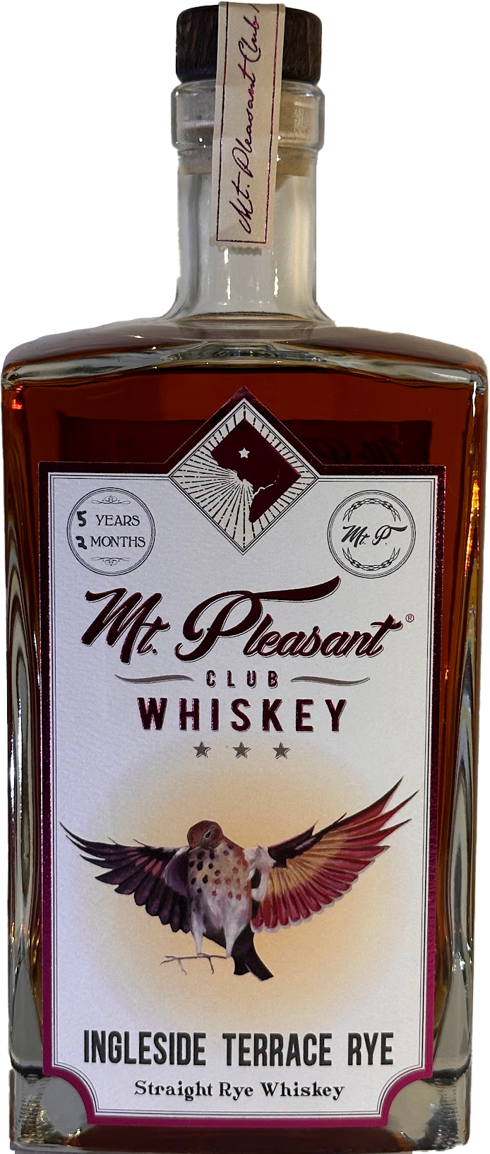 Mt. Pleasant Club Whiskey Ingleside Terrace Rye Whiskey – Seelbach's