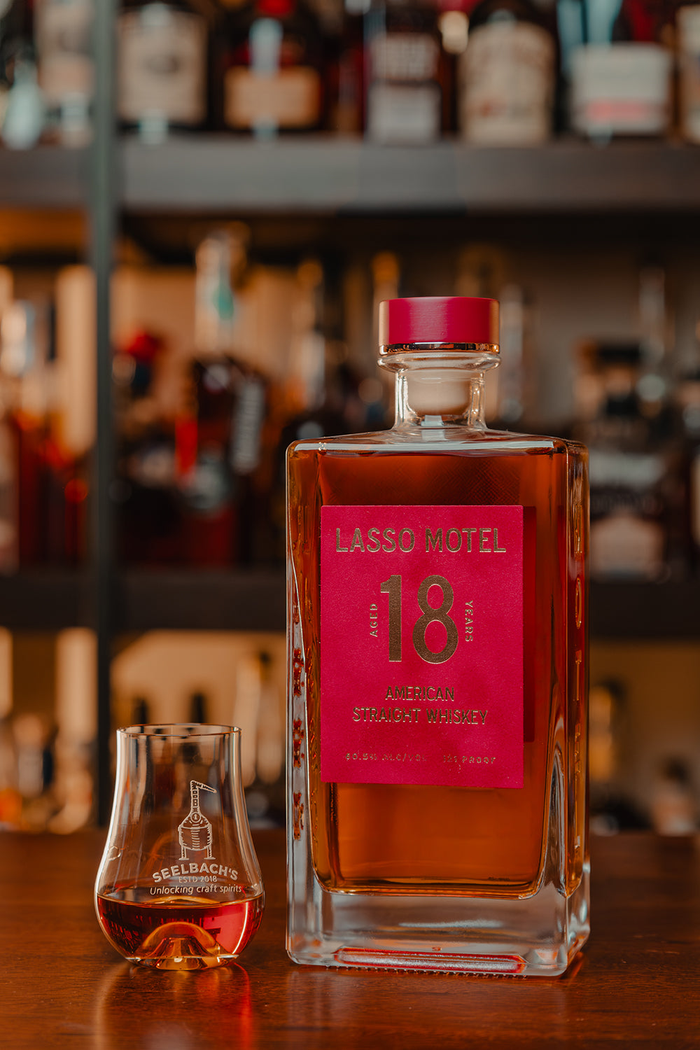 Lasso Motel 18-Year American Straight Whiskey – Seelbach's