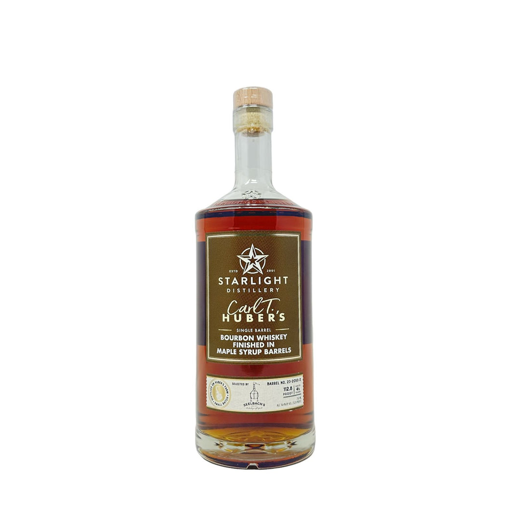 Starlight Distillery Maple Finished Bourbon #23-2055-2 112.8 proof - Selected by Seelbach's