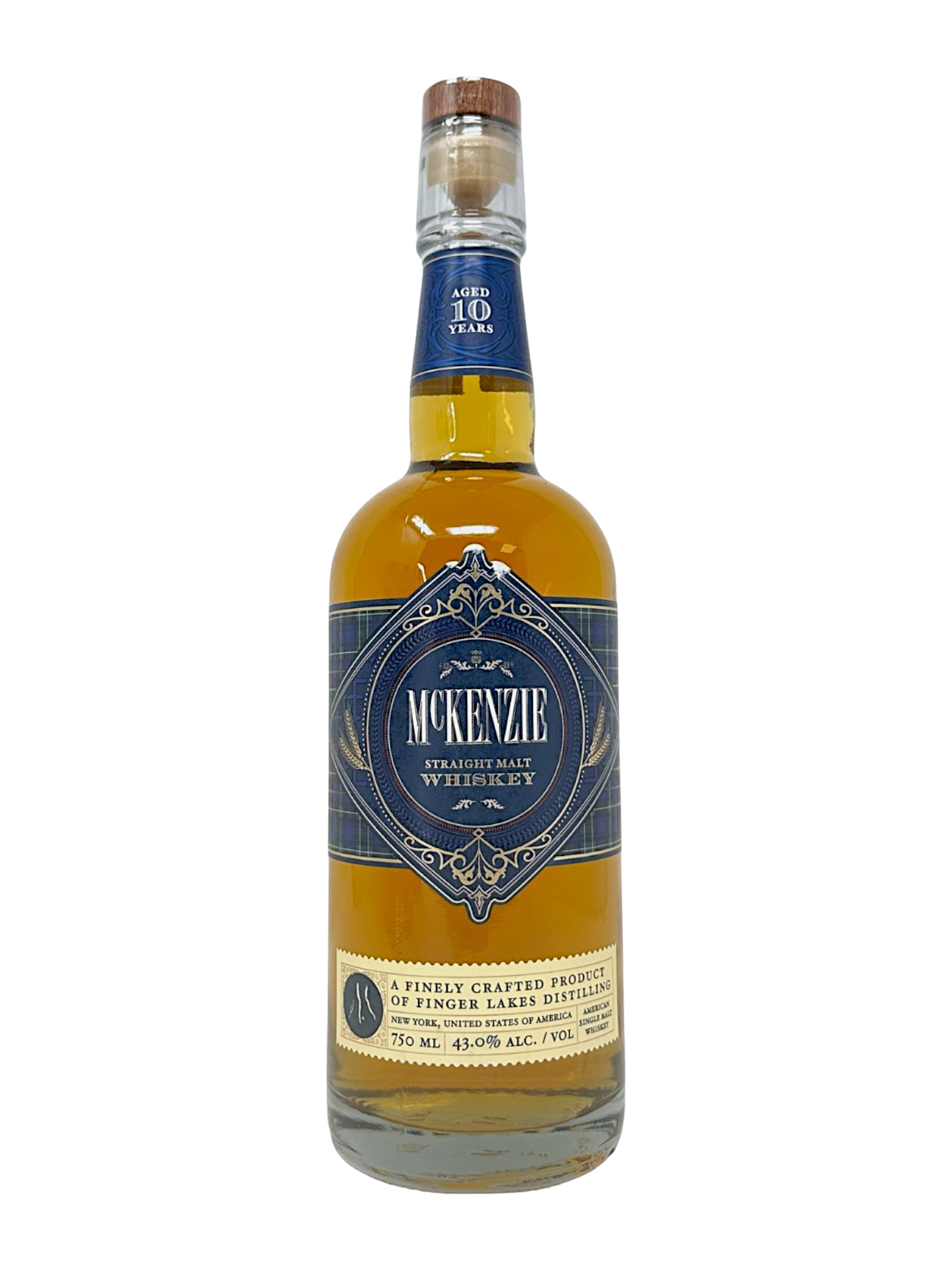 McKenzie 10-Year Straight American Single Malt Whiskey – Seelbach's