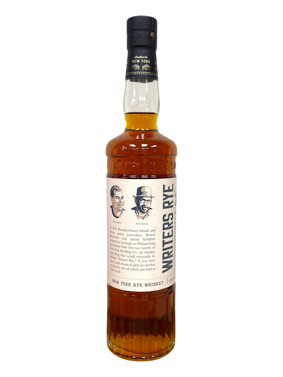 New York Distilling Company Writers Rye Whiskey Chapter 2.1 Goldfarb