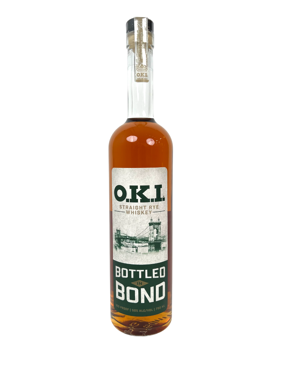 O.K.I Bottled-in-Bond Straight Rye Whiskey – Seelbach's