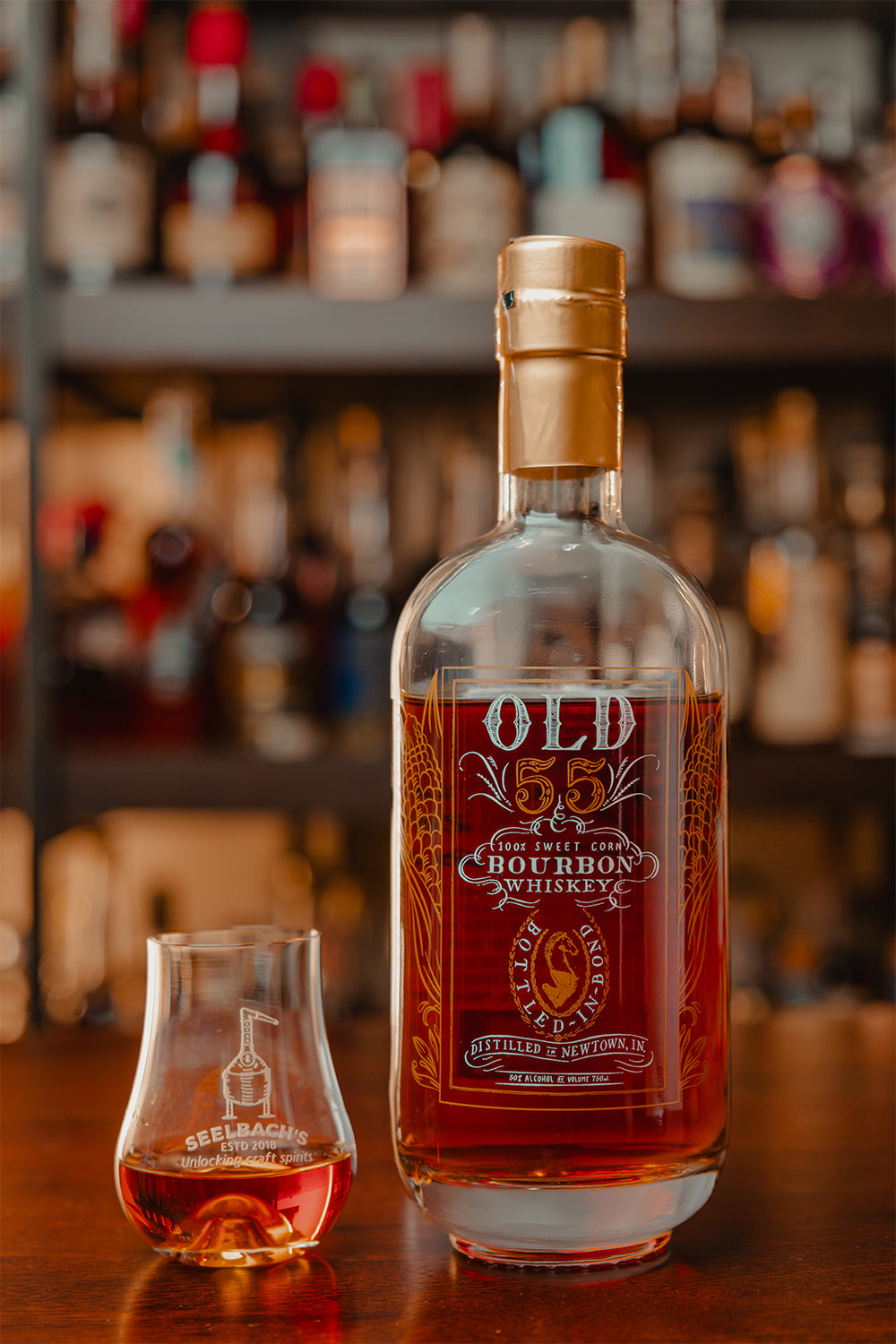Old 55 100% Sweet Corn Bourbon – Seelbach's