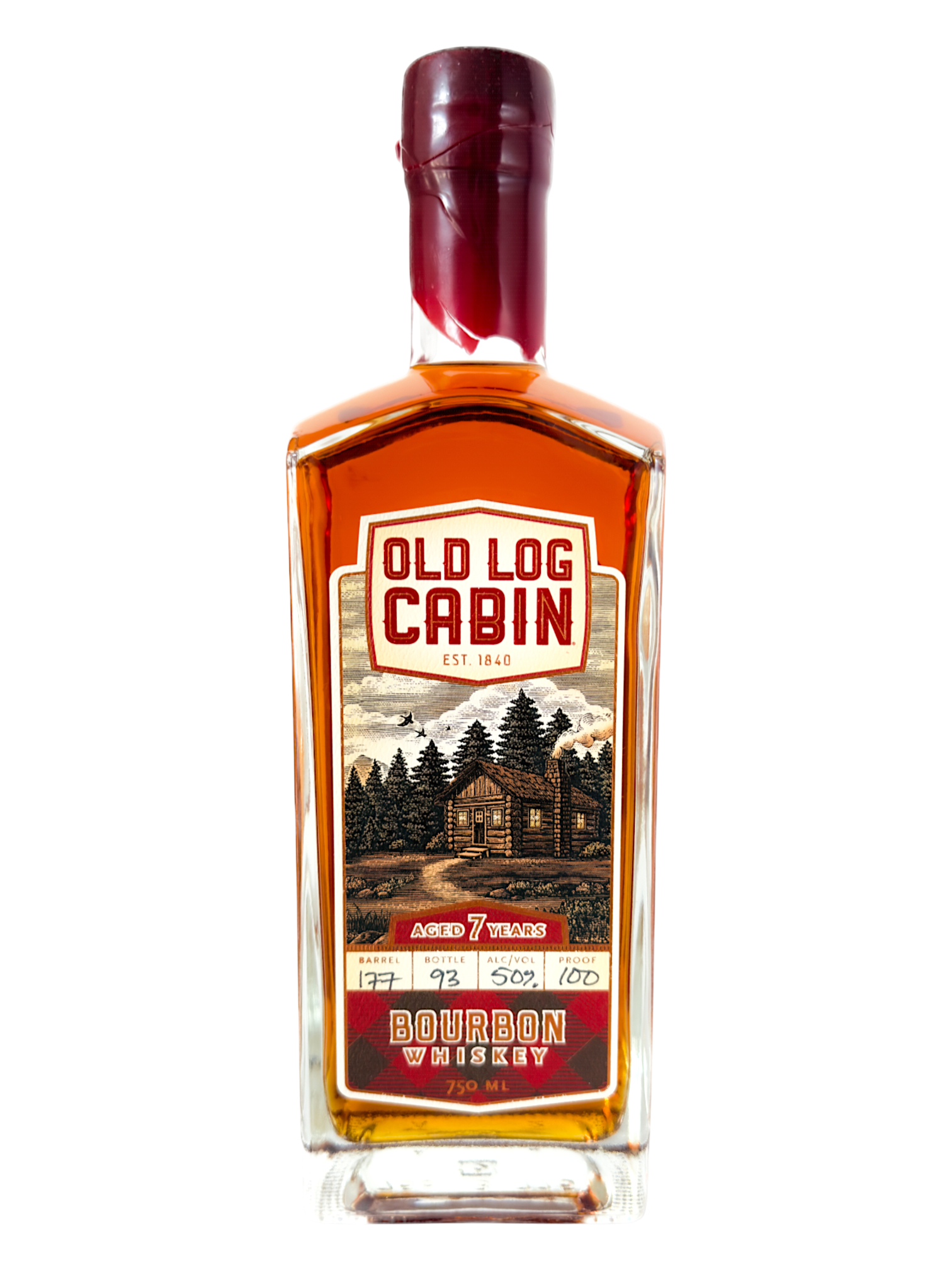 Old Log Cabin Bourbon Whiskey 7-year – Seelbach's
