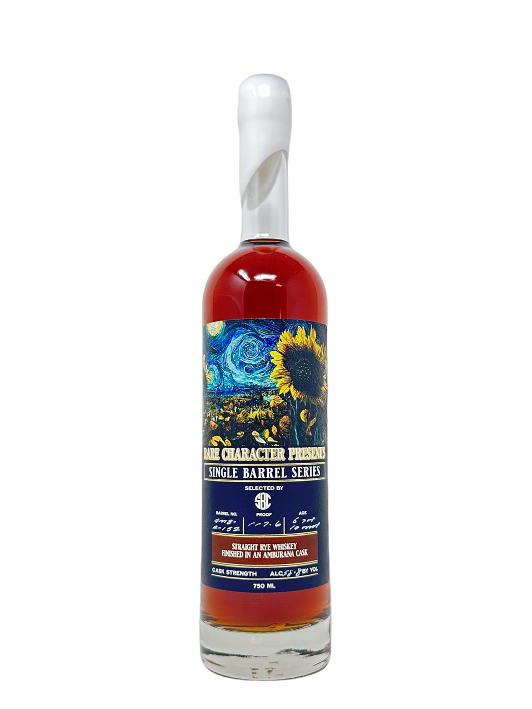 Rare Character Whiskey Single Barrel Finished in Amburana Cask #AMB-R-152 117.60 proof - Selected by SBC