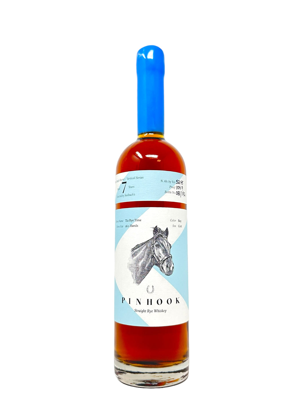 Pinhook Rye Vertical Single Barrel 7-Year 104.9 Proof - Selected by Seelbach's