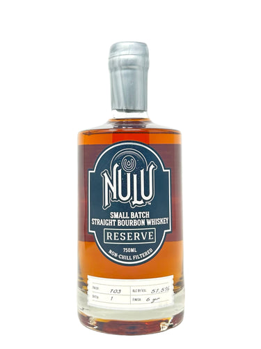 NULU Reserve Bourbon Black Label Batch #1 103 proof