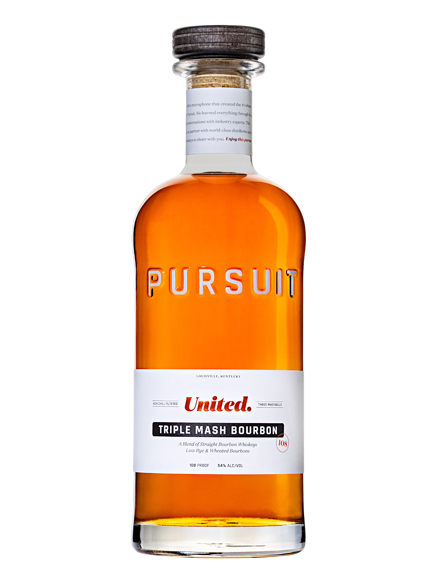 ウイスキー Pursuit United Blended Straight Bourbon Pursuit United Bourbon 108 Proof – Seelbach's
