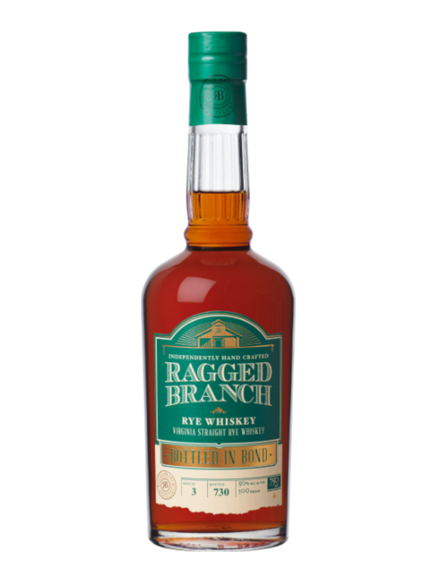 Ragged Branch Straight Rye Bottled in Bond