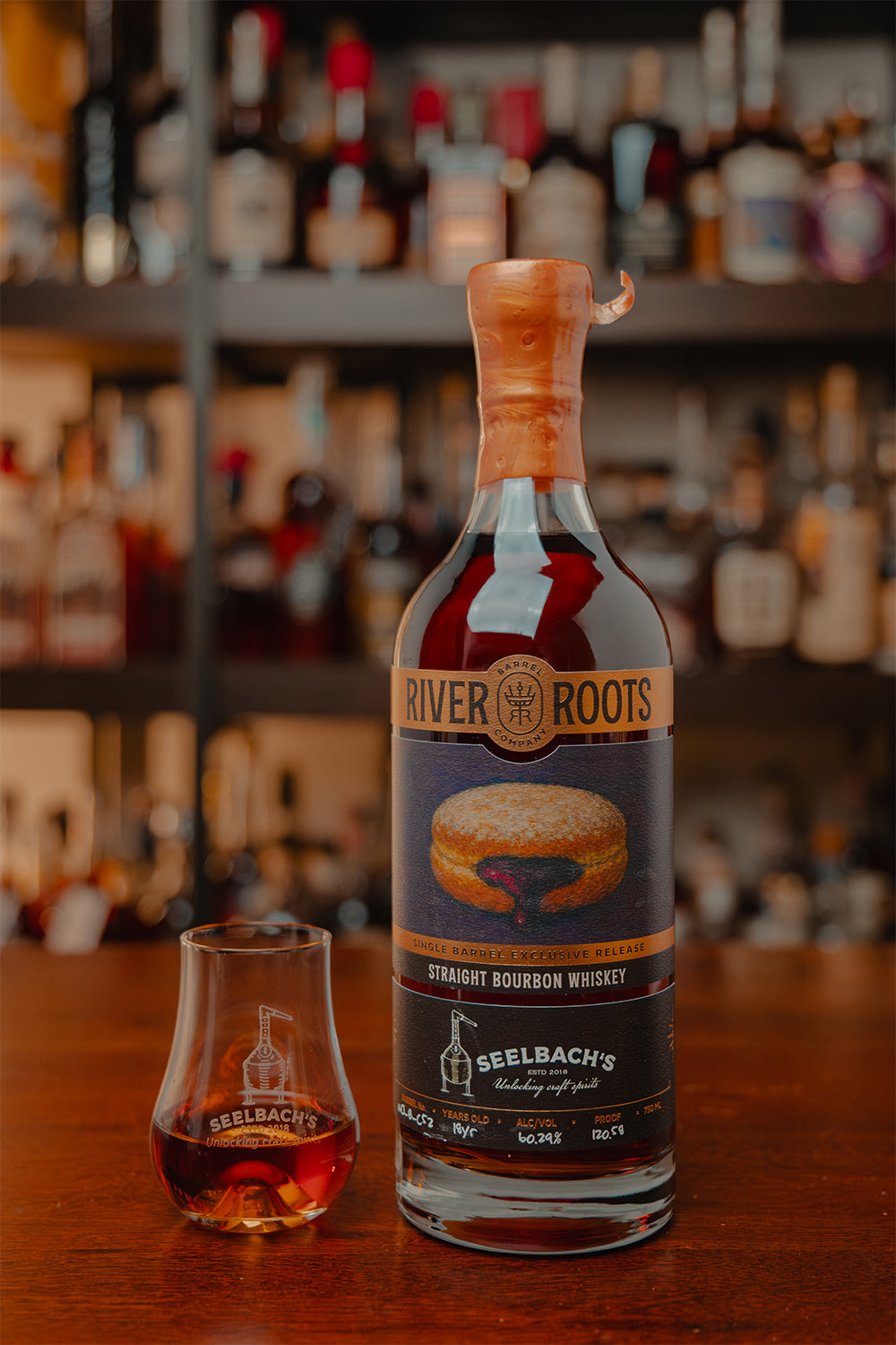 カンツォーネ　ハイドロビスマルク　ゴルギーオージャー　シークレット River Roots Barrel Co. 18-Year Kentucky Bourbon 