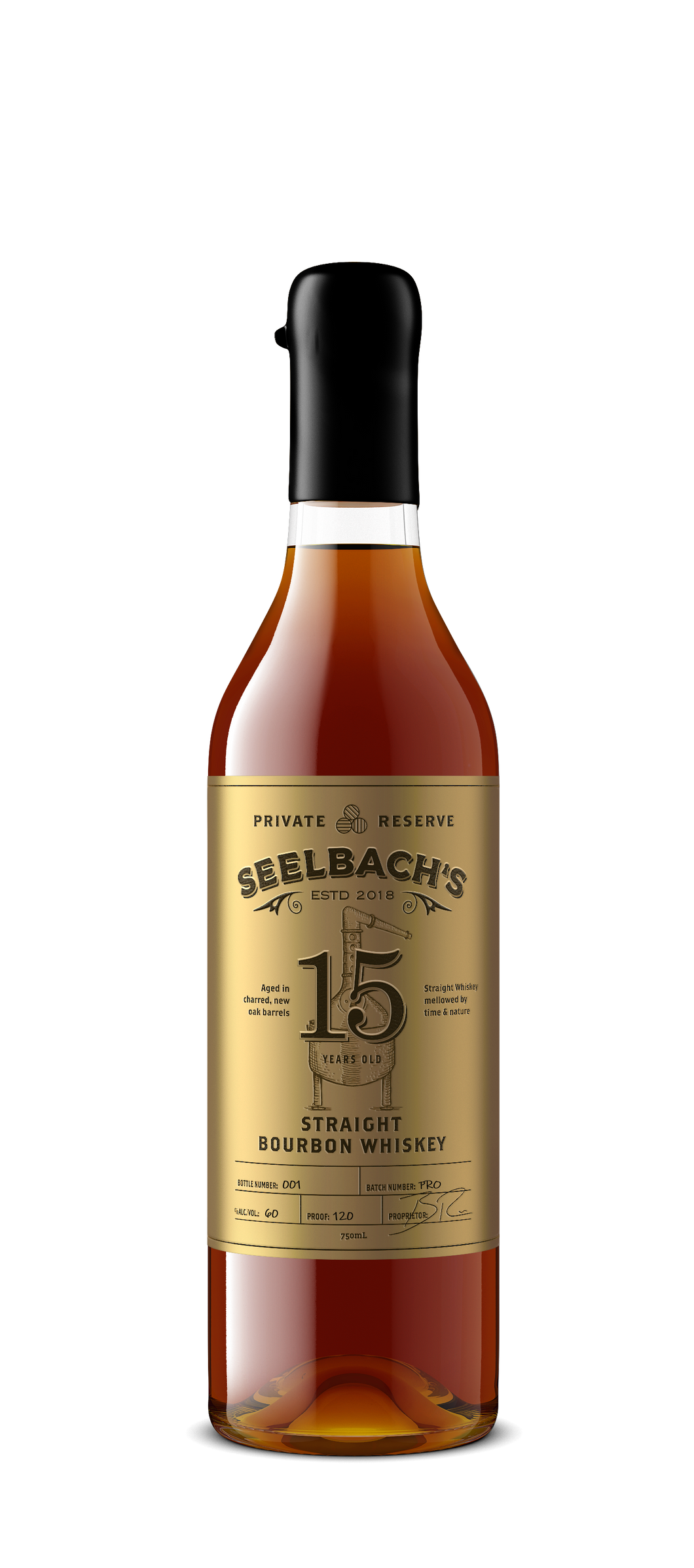 Seelbach's Private Reserve 15-Year 120 Proof Kentucky Straight Bourbon Batch PRO