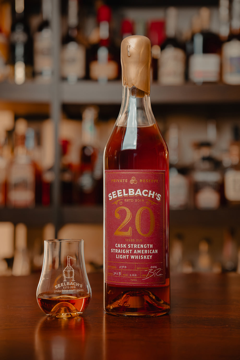 Seelbach's Private Reserve 20-Year 142 Proof American Light