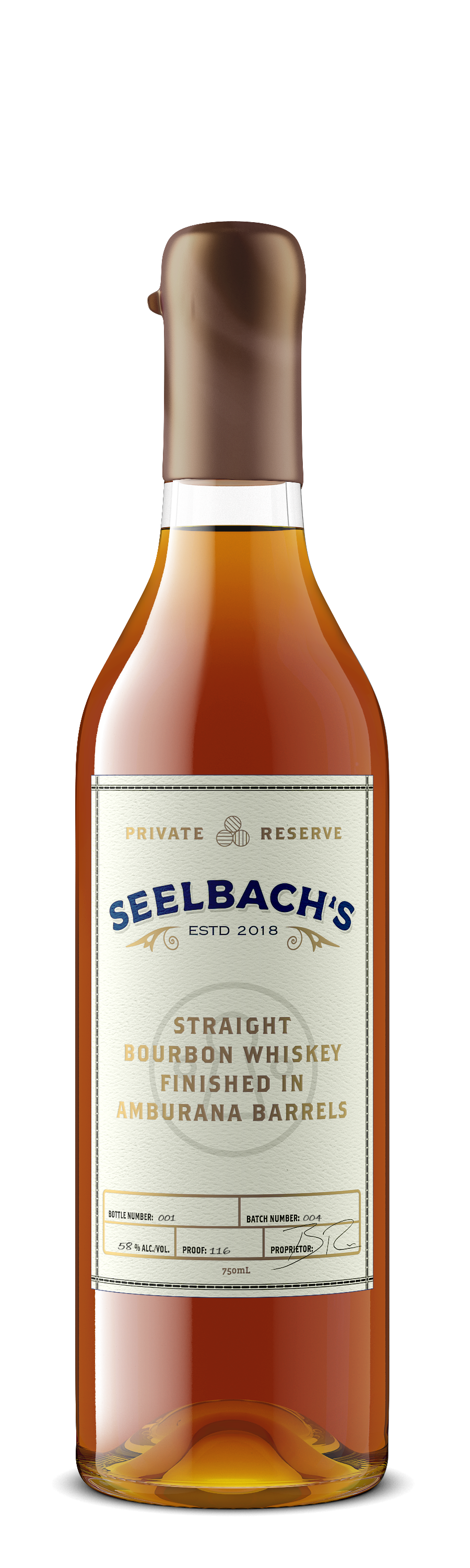 Seelbach's Private Reserve Amburana Finished Bourbon Batch 004