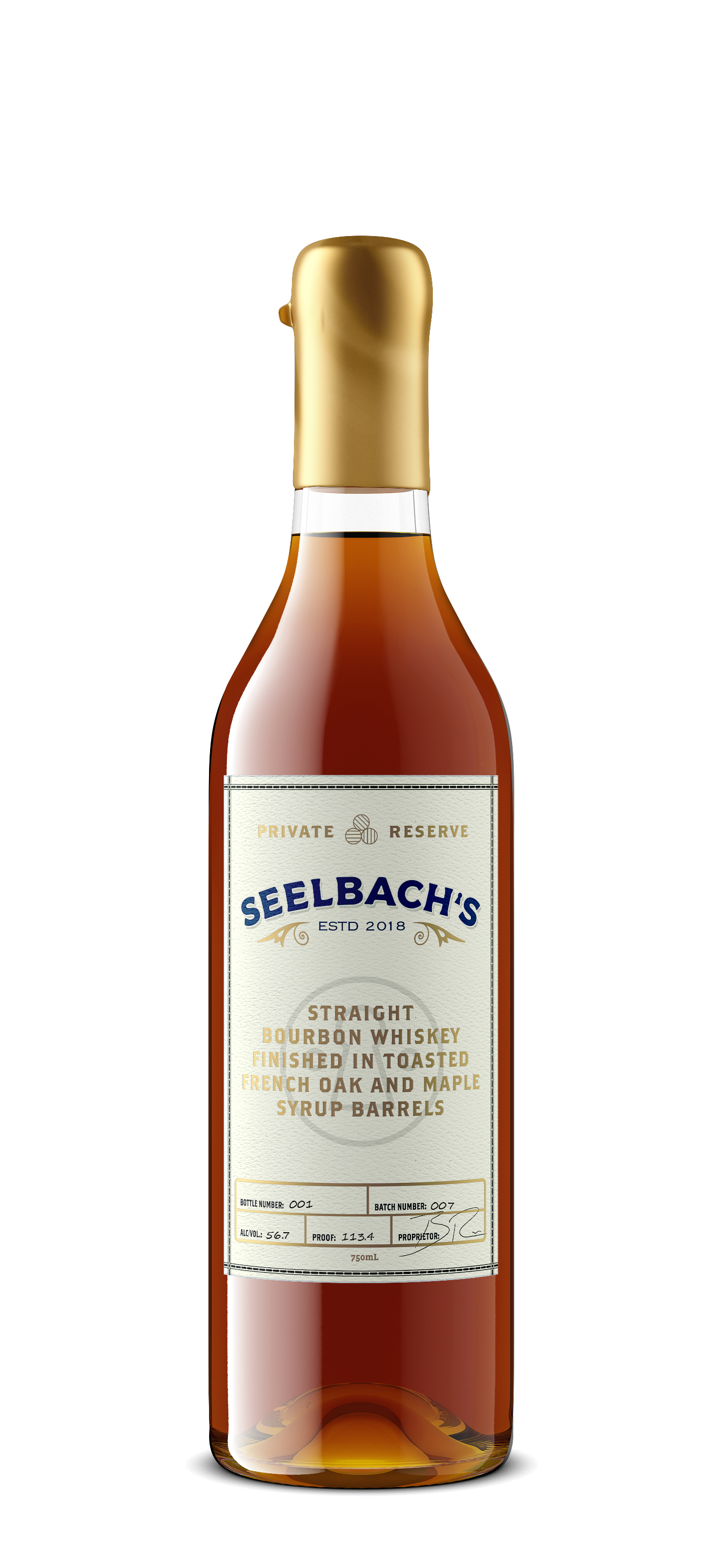 Seelbach's Private Reserve Batch 007 - Toasted French Oak & Maple Fini
