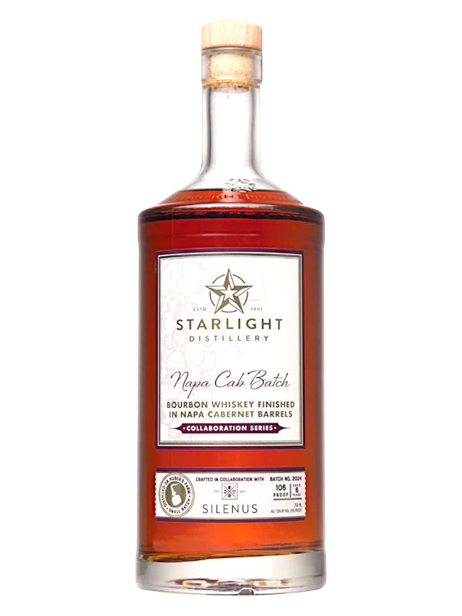 Starlight Distillery Napa Cabernet Barrel Finished Bourbon Whiskey