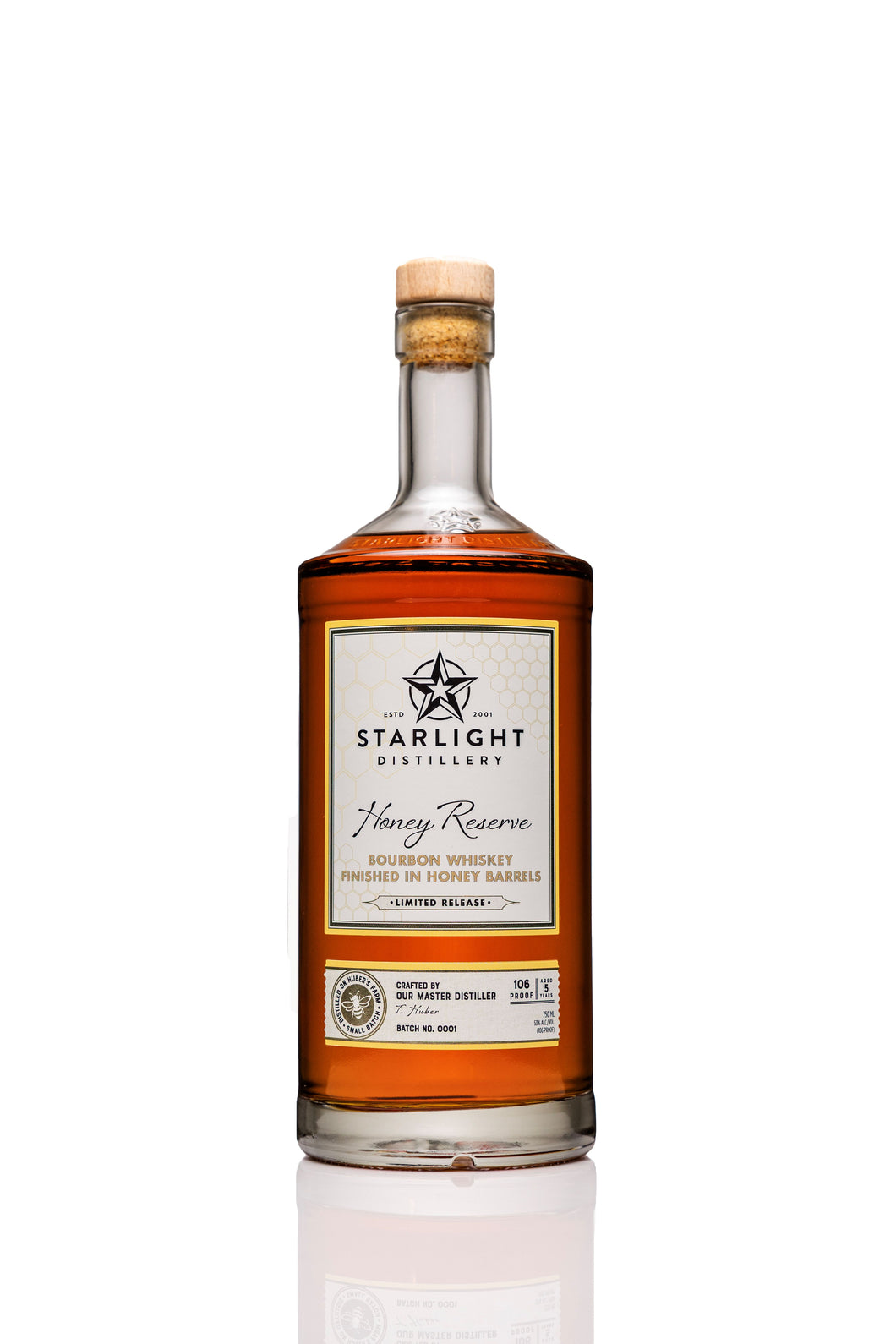 Starlight Distillery Honey Reserve Bourbon Whiskey