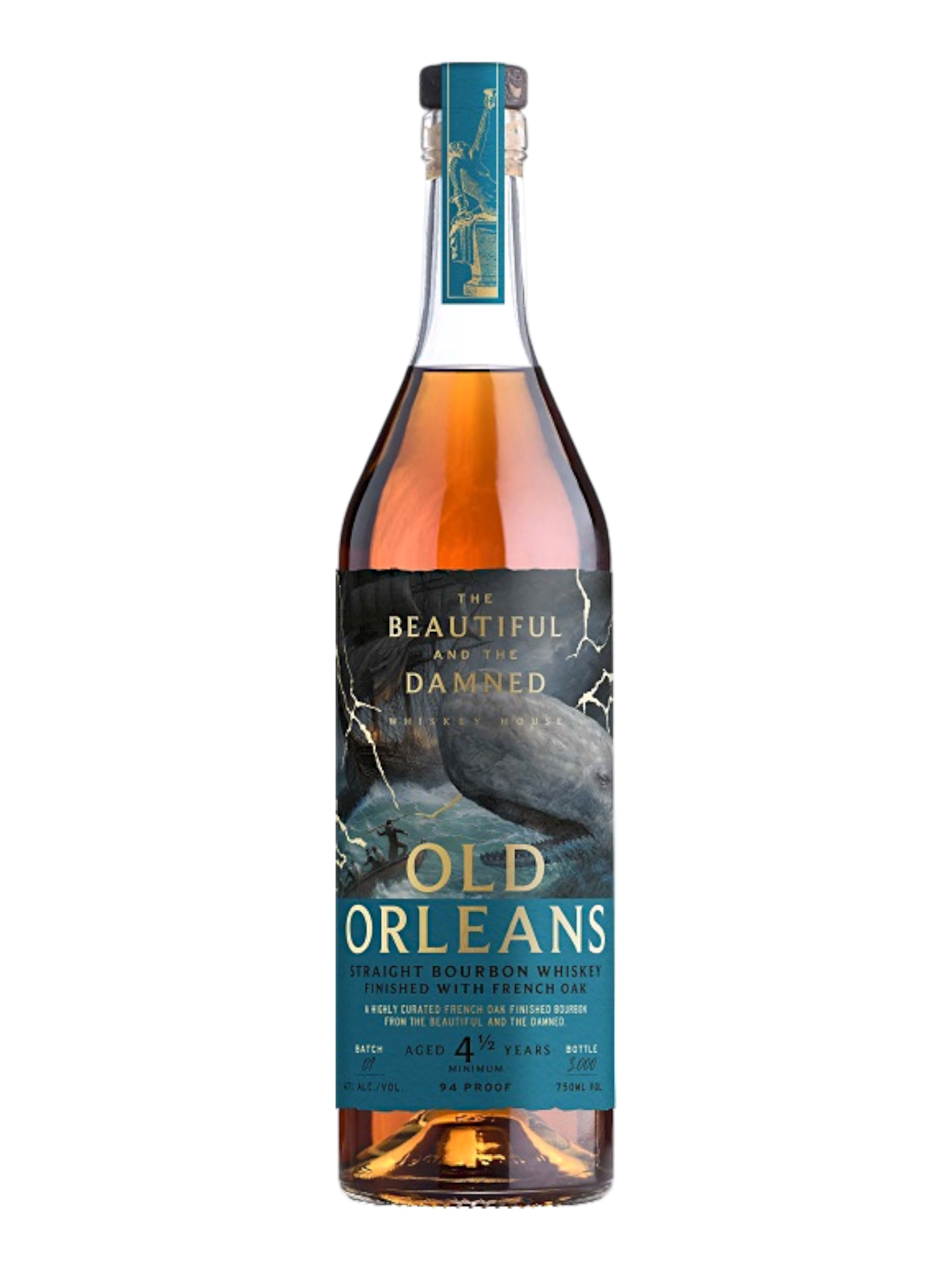 The Beautiful and The Damned Whiskey: Old Orleans Straight Bourbon