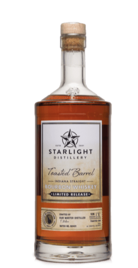Starlight Distillery Toasted Barrel Indiana Straight Bourbon Whiskey