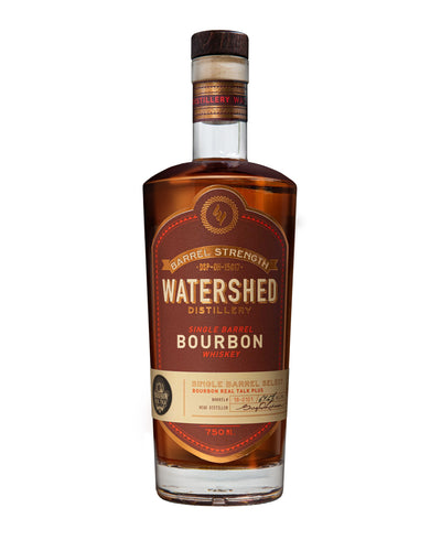 Watershed Distillery Barrel Strength Single Barrel Bourbon 129.2 proof - Selected by Bourbon Real Talk