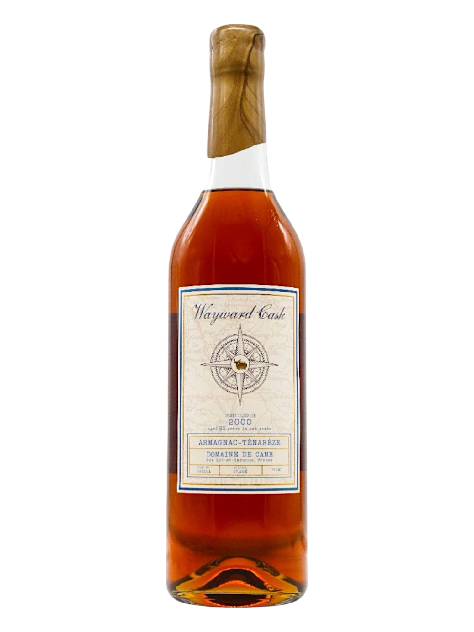 Wayward Cask 2000 Armagnac Ténarèze Domaine de Came – Seelbach's