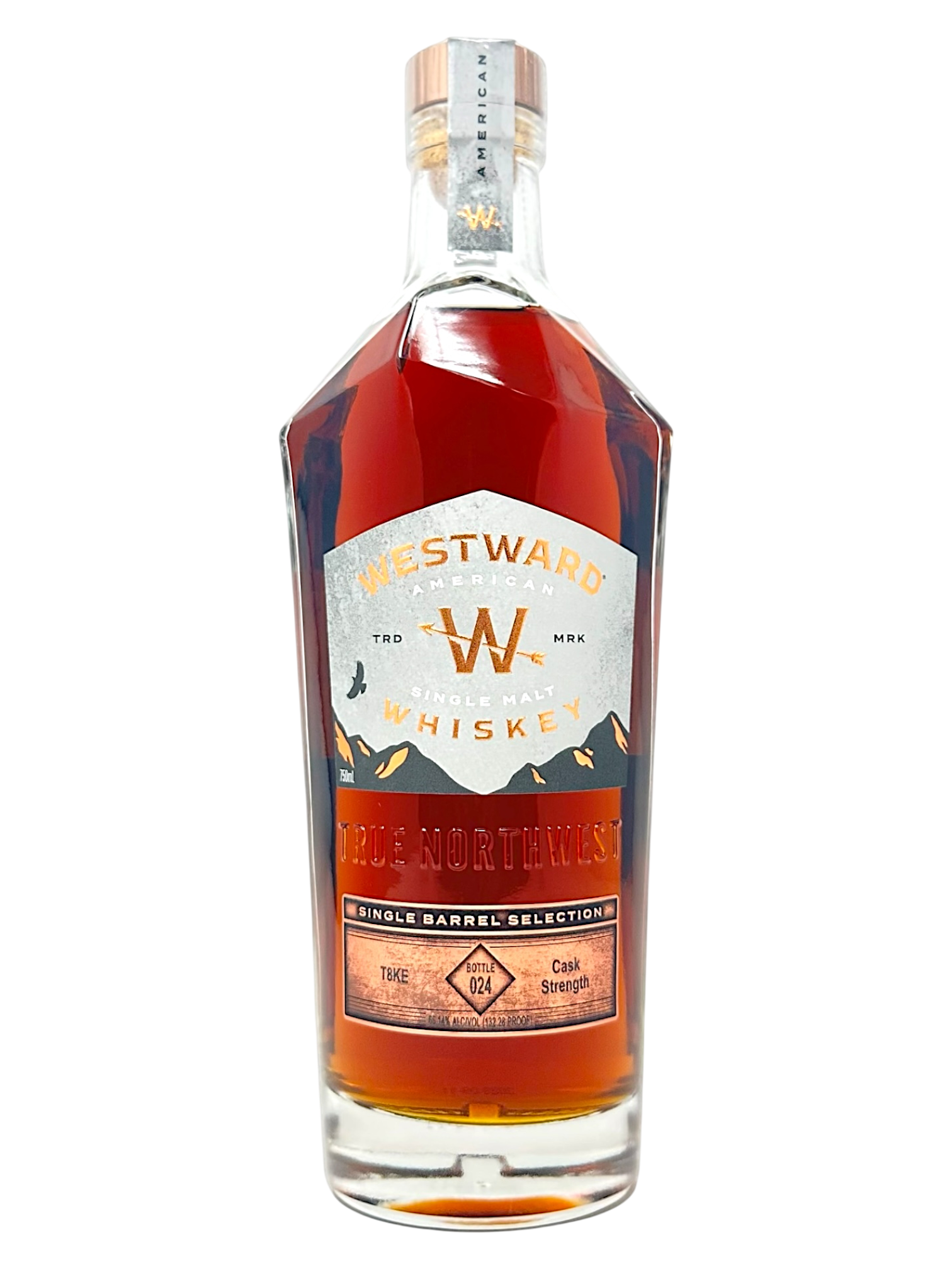 WESTWARD ウイスキー Westward Whiskey Single Barrel 132.28 proof #486 - selected by